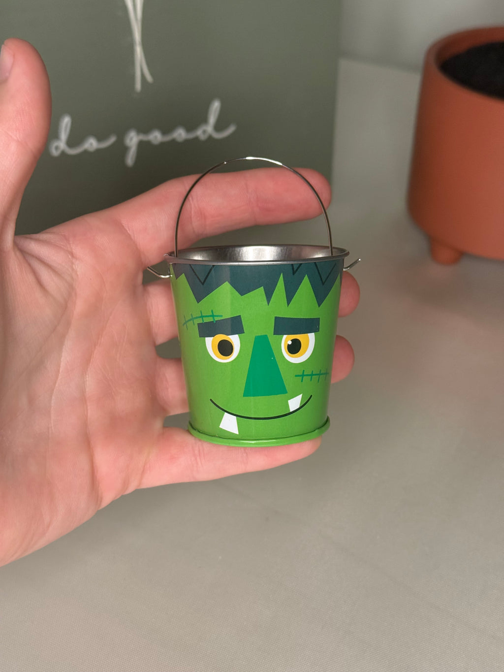 Mini mystery halloween buckets