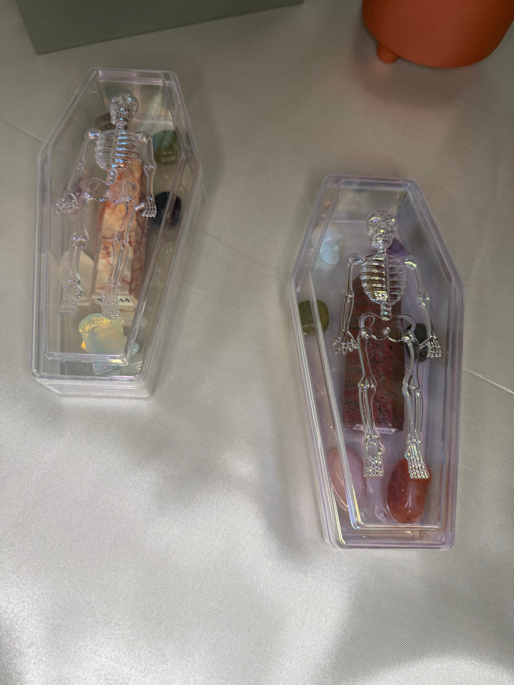 Mystery coffins