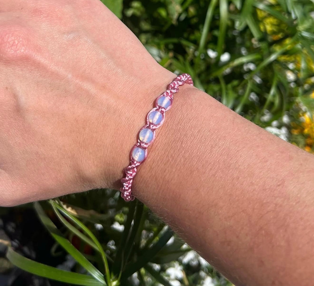 Spiral adjustable crystal bracelets