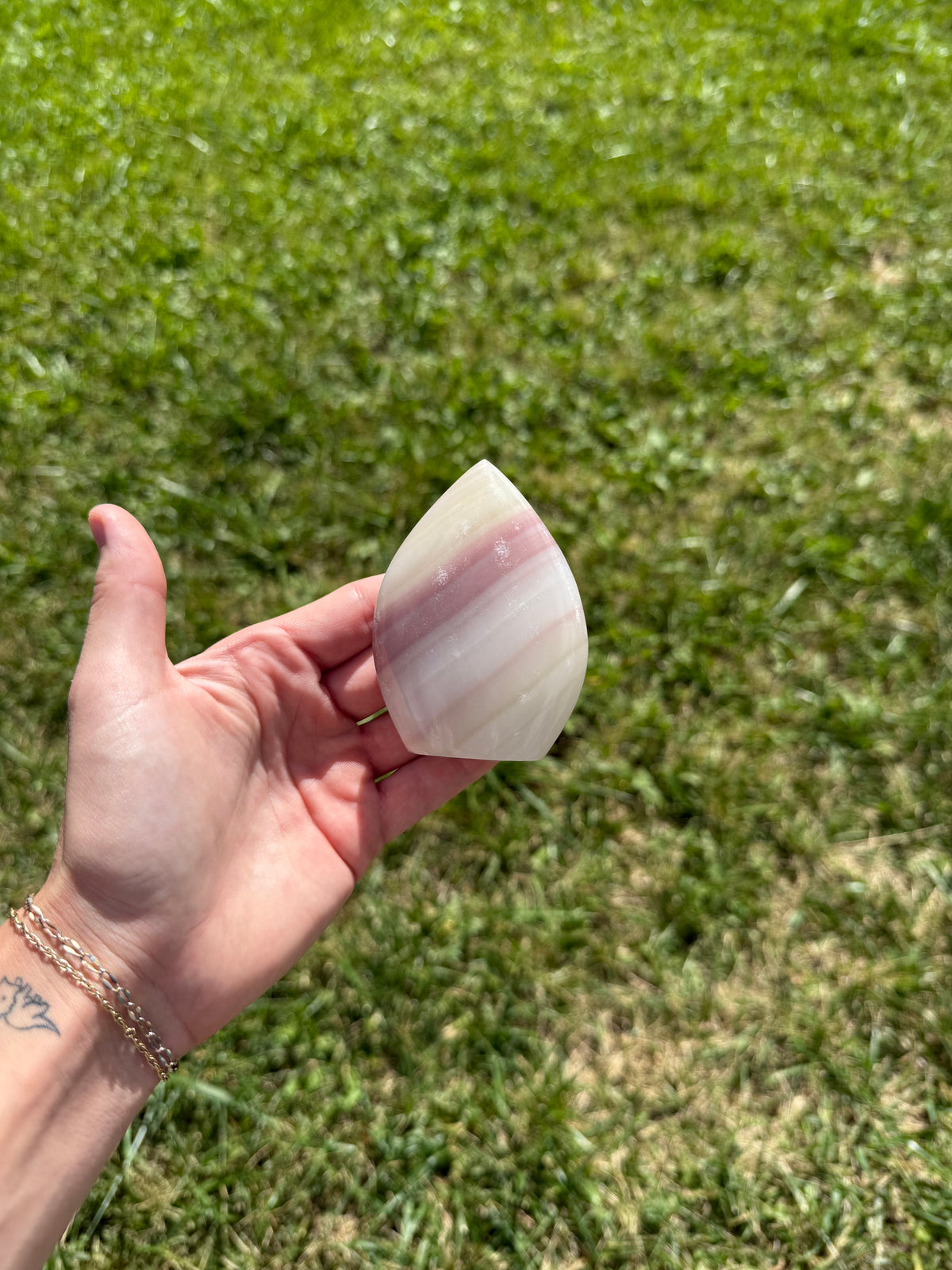 Pink banded onyx portal