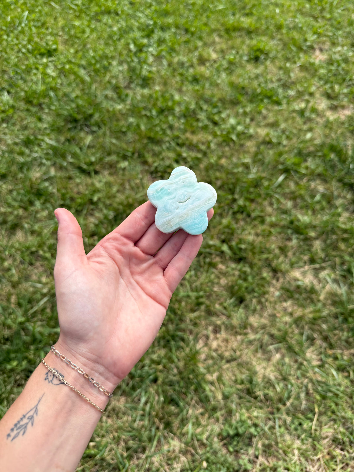 Caribbean calcite flowers