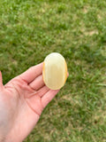 Large green onyx palm stones
