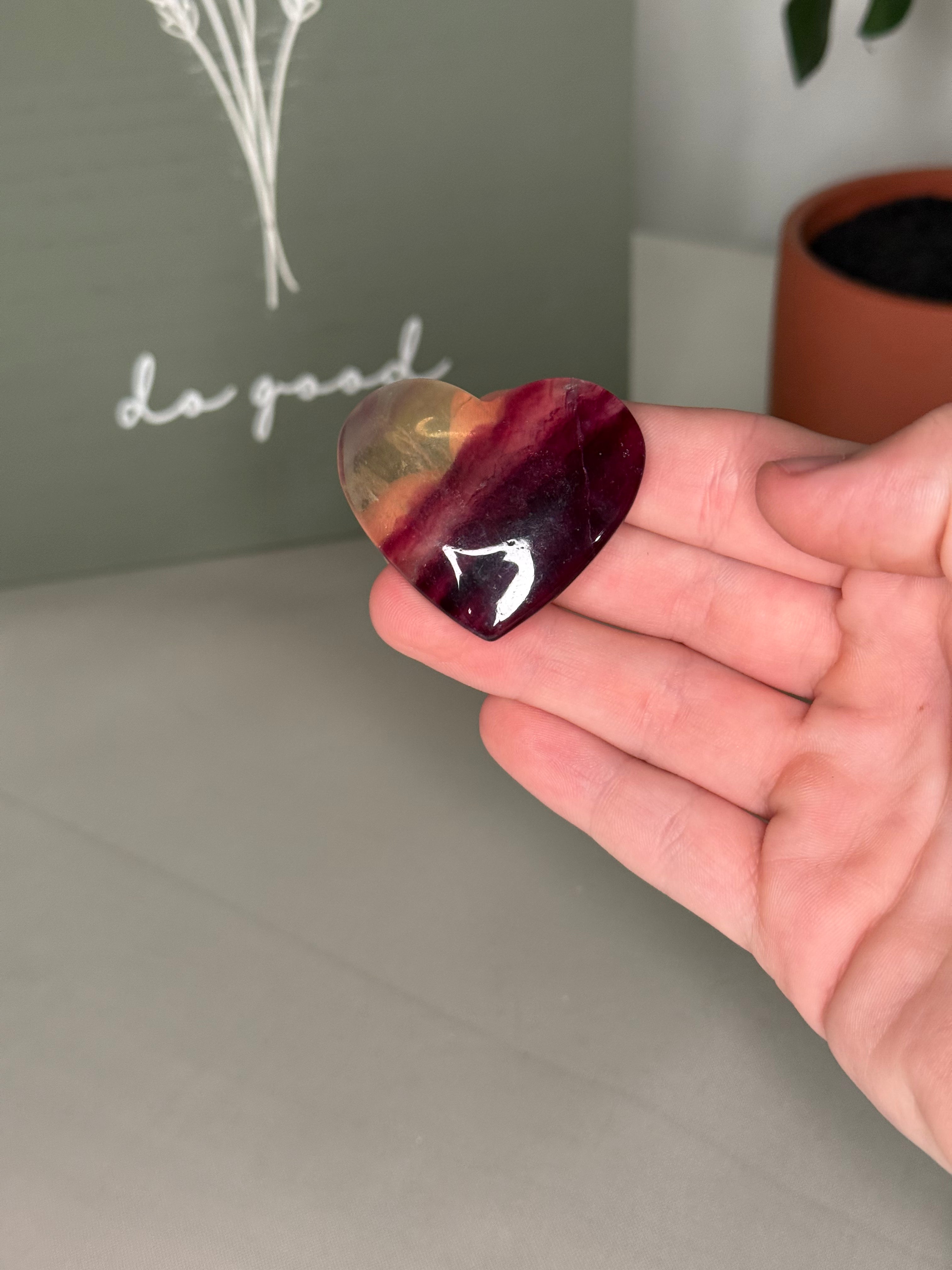 Fluorite hearts