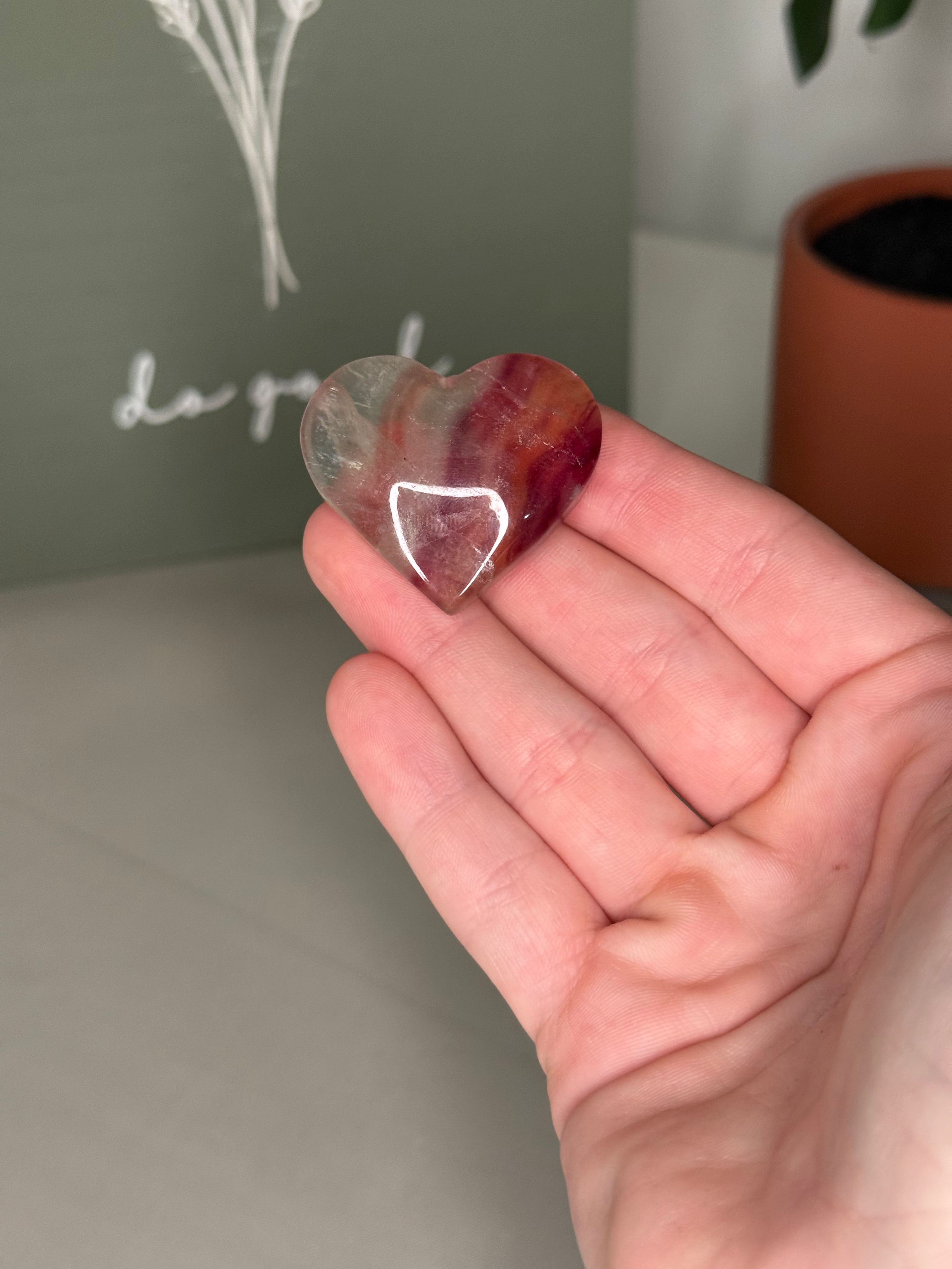 Fluorite hearts