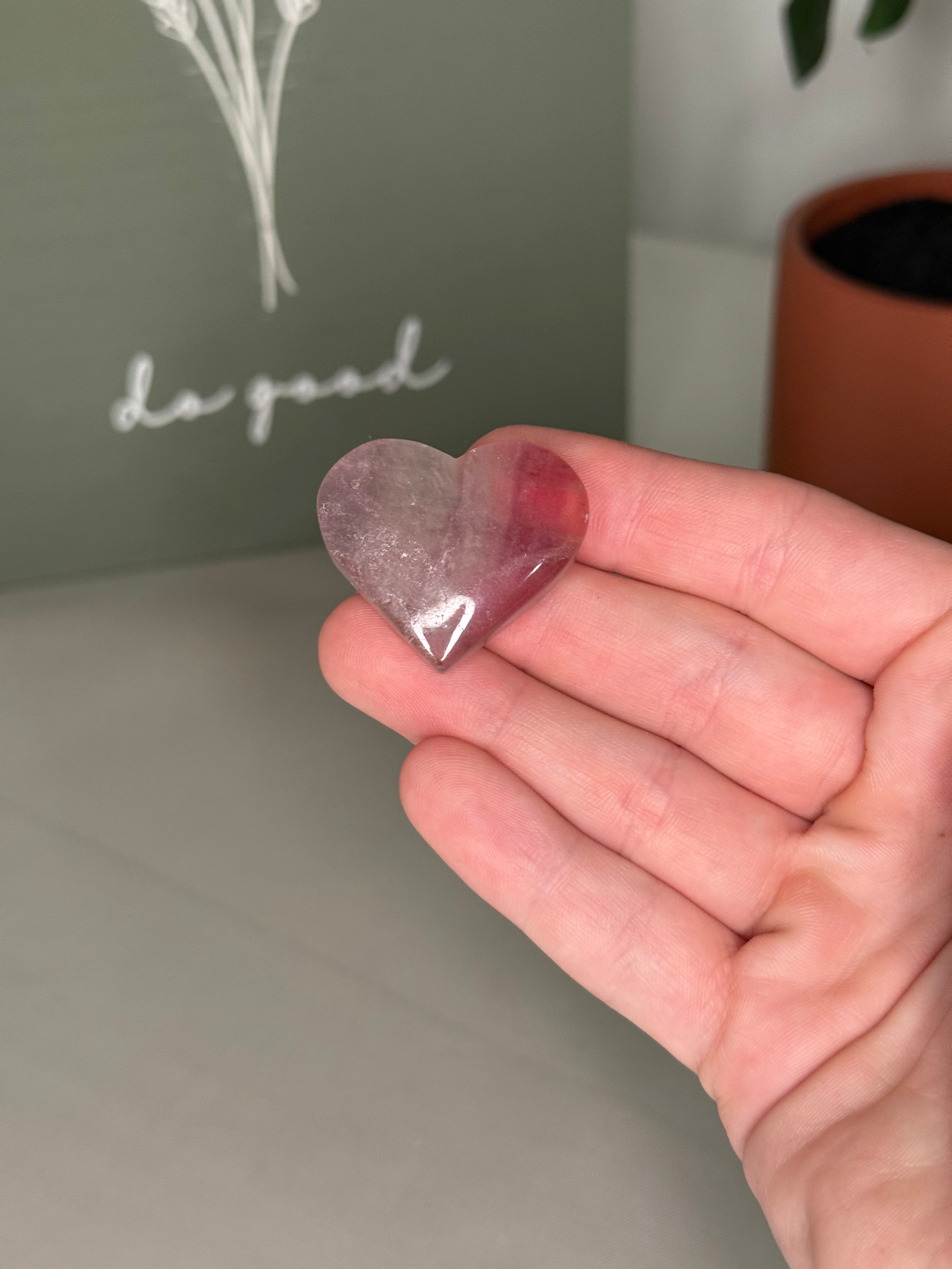 Fluorite hearts