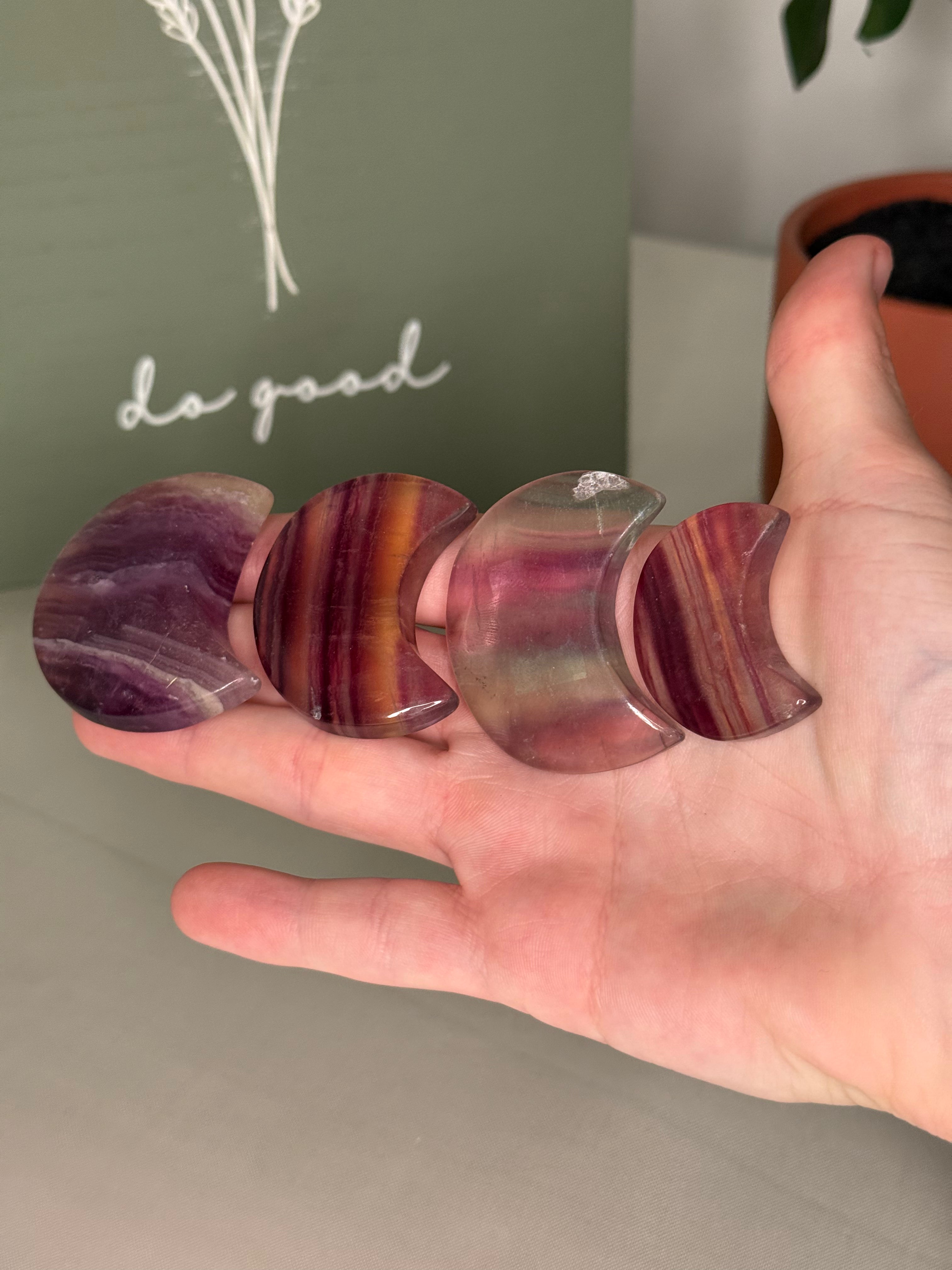 Fluorite moons