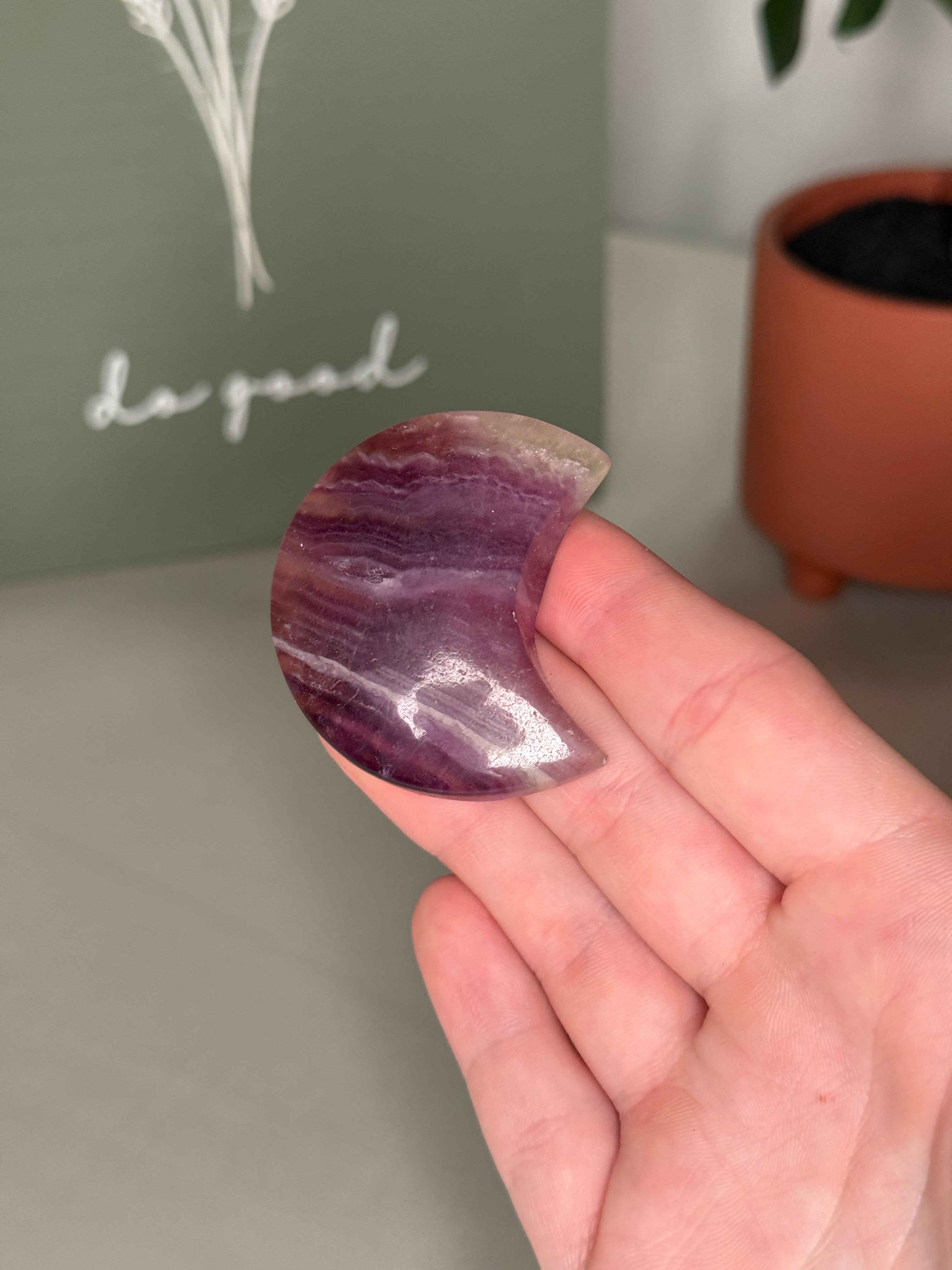 Fluorite moons