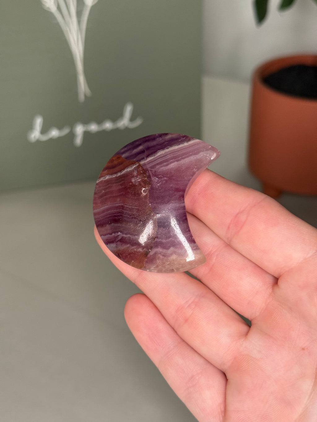 Fluorite moons
