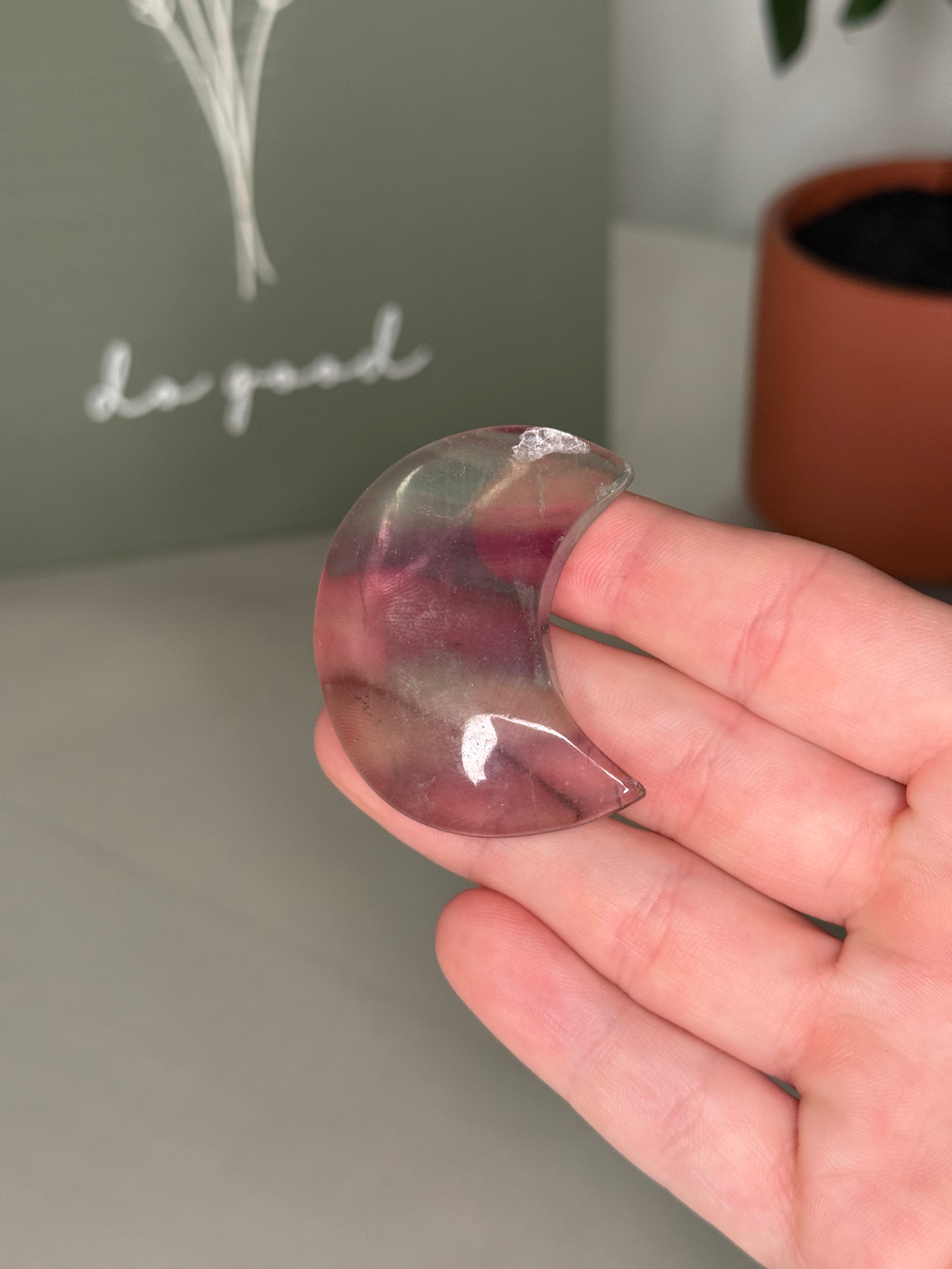 Fluorite moons