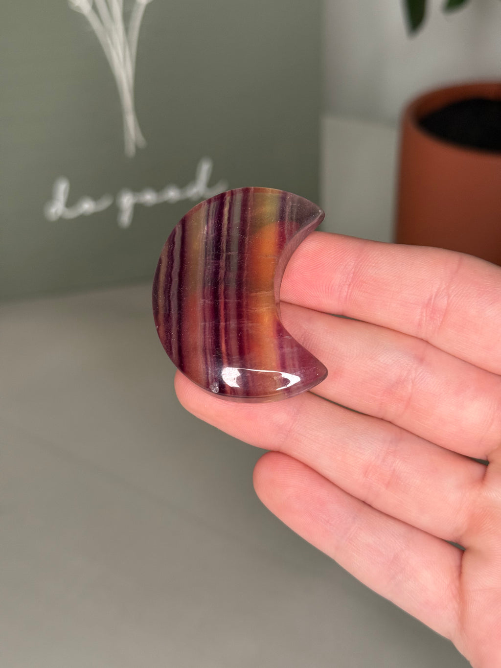 Fluorite moons