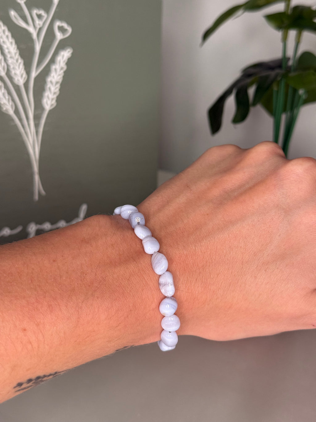 Chip crystal bracelets