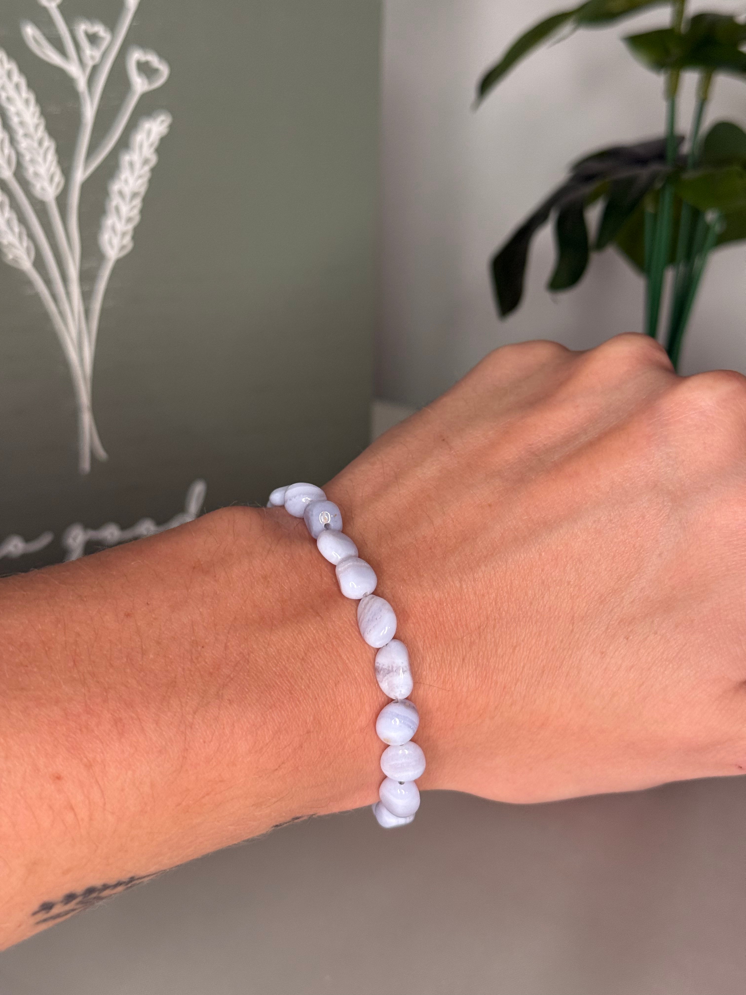 Chip crystal bracelets