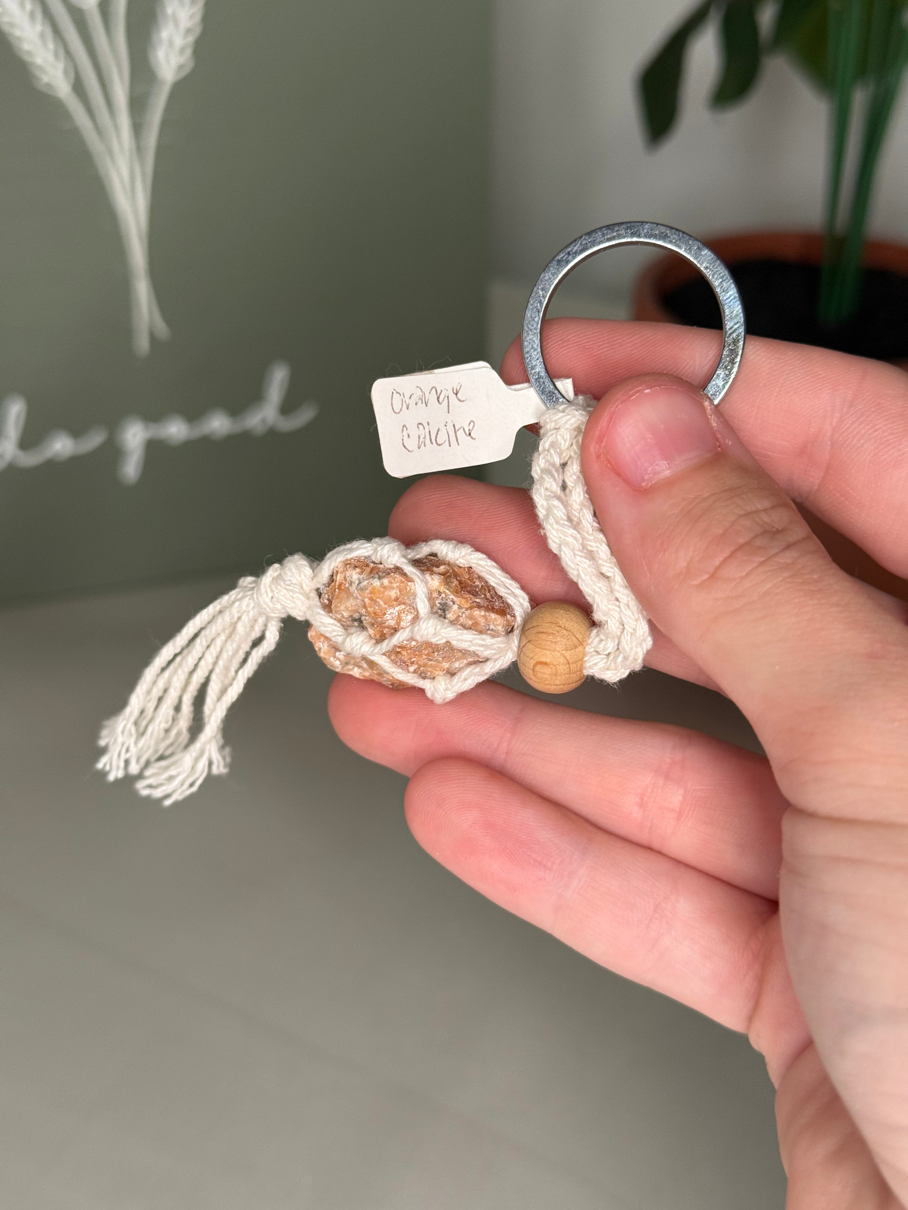 Macramé keychains