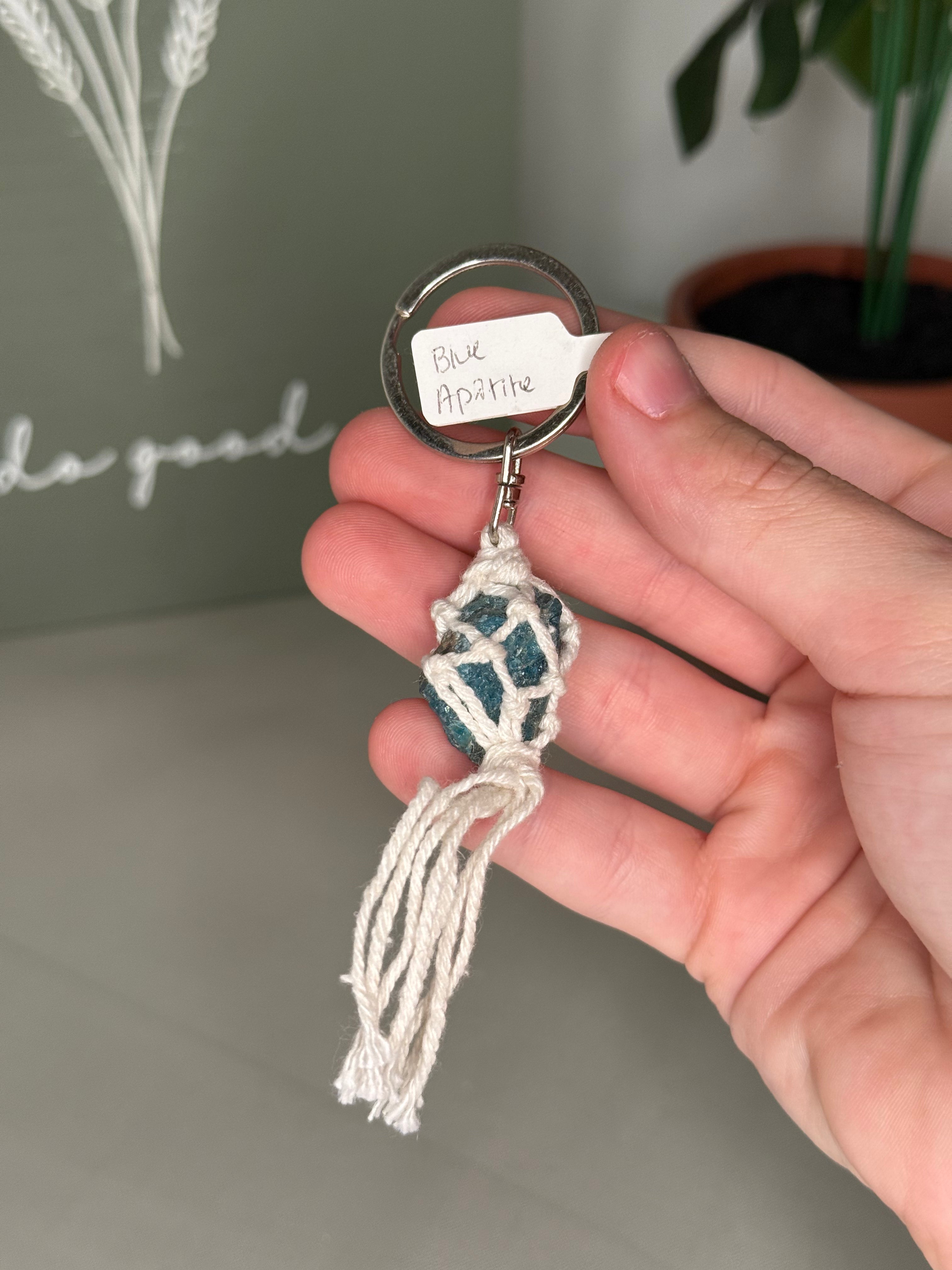 Macramé keychains