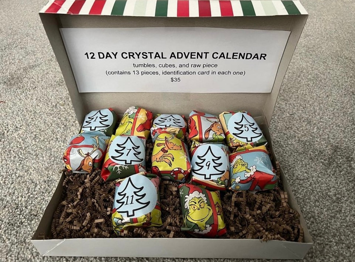 PRE ORDER 12 day tumble advent calendar
