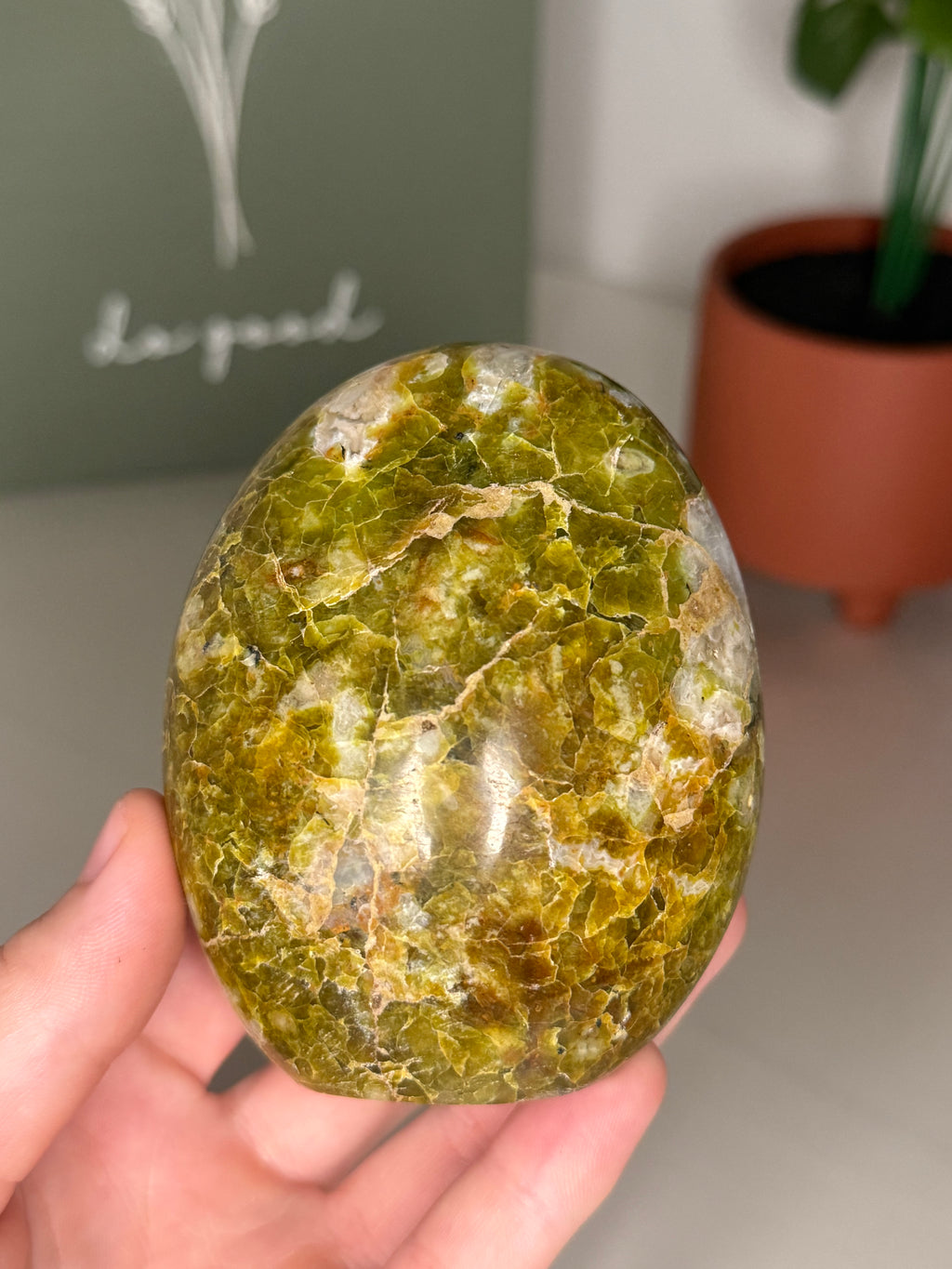 Green opal freeform