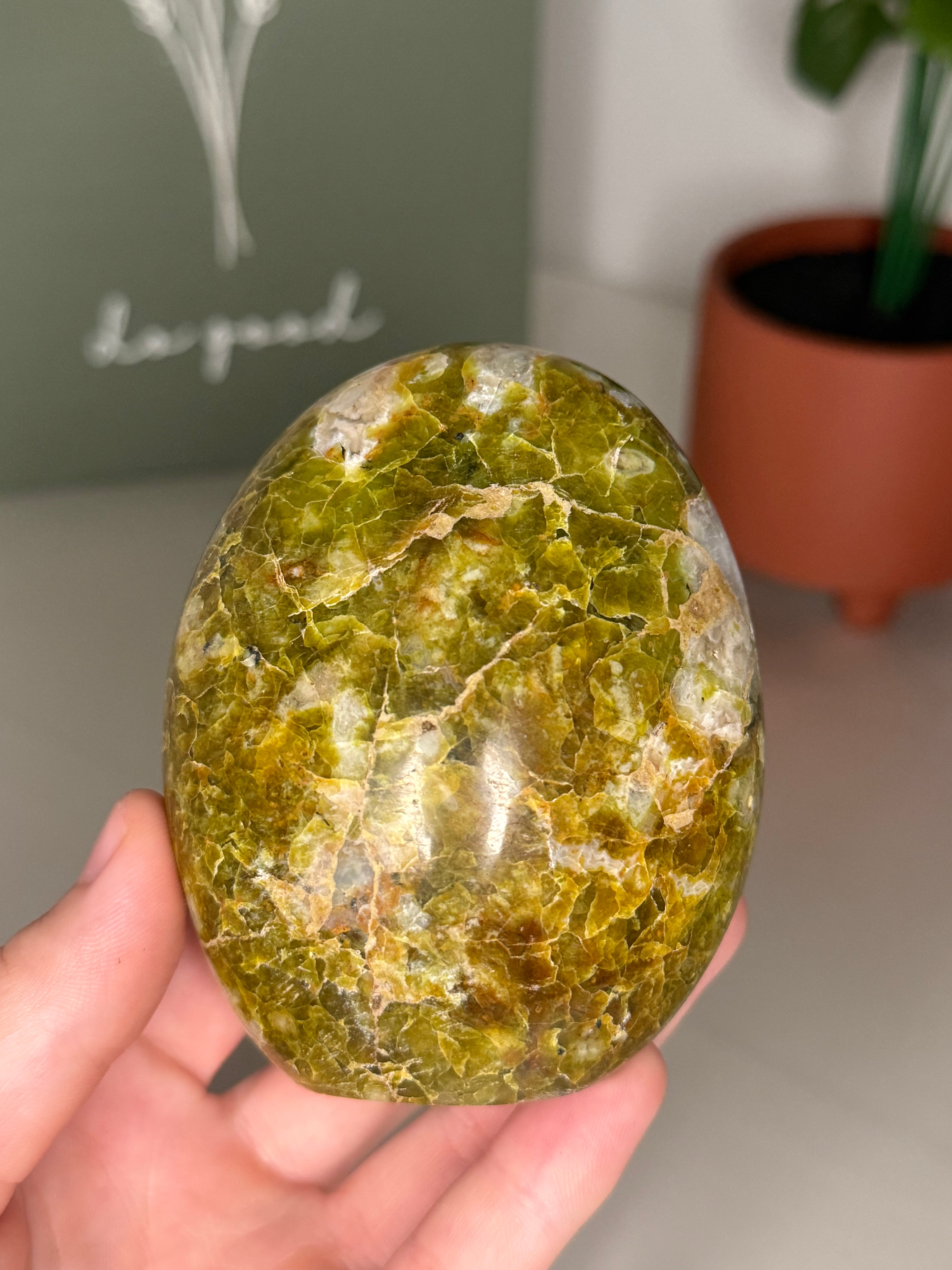 Green opal freeform
