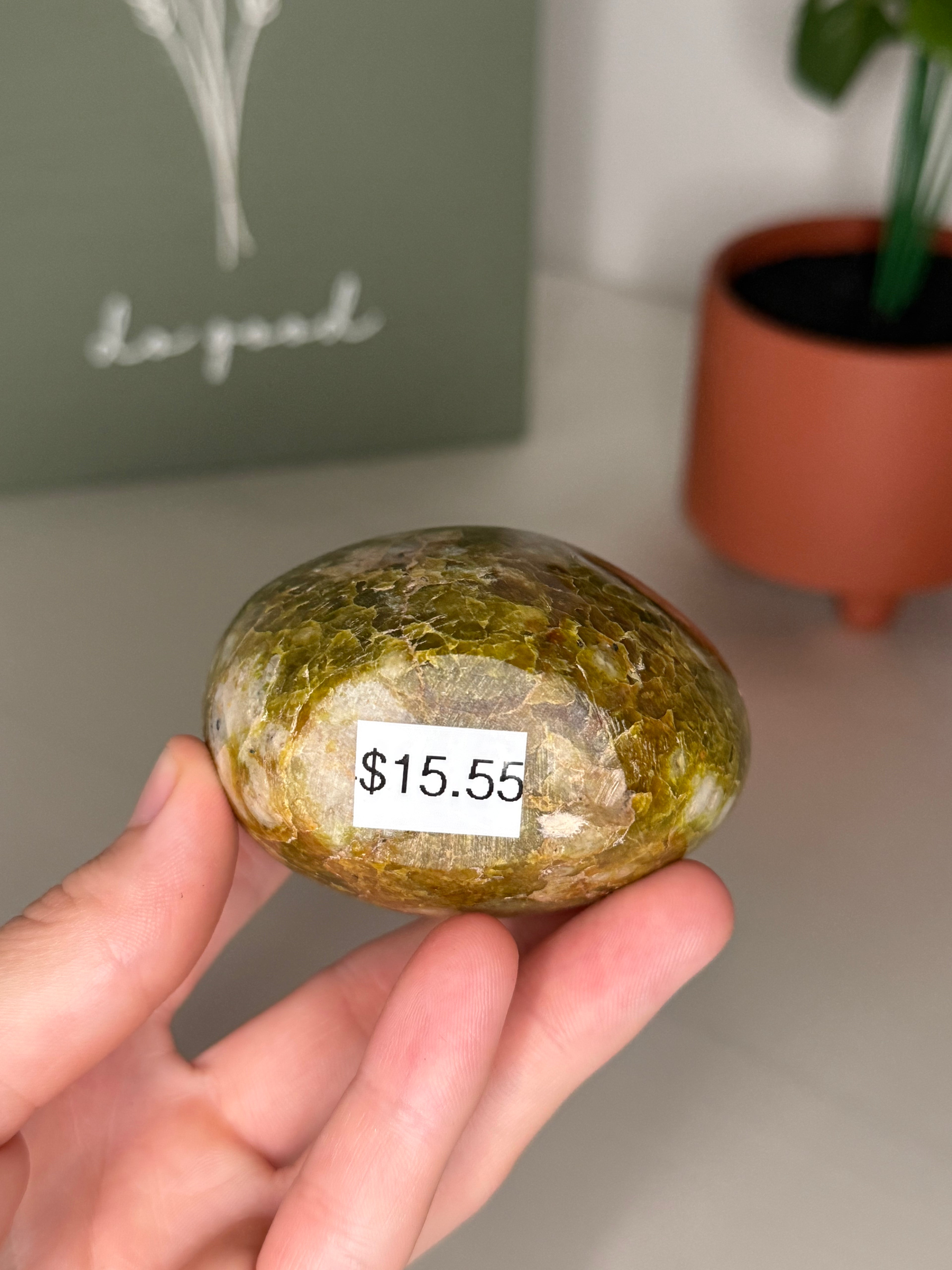 Green opal freeform