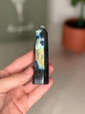 Labradorite tower