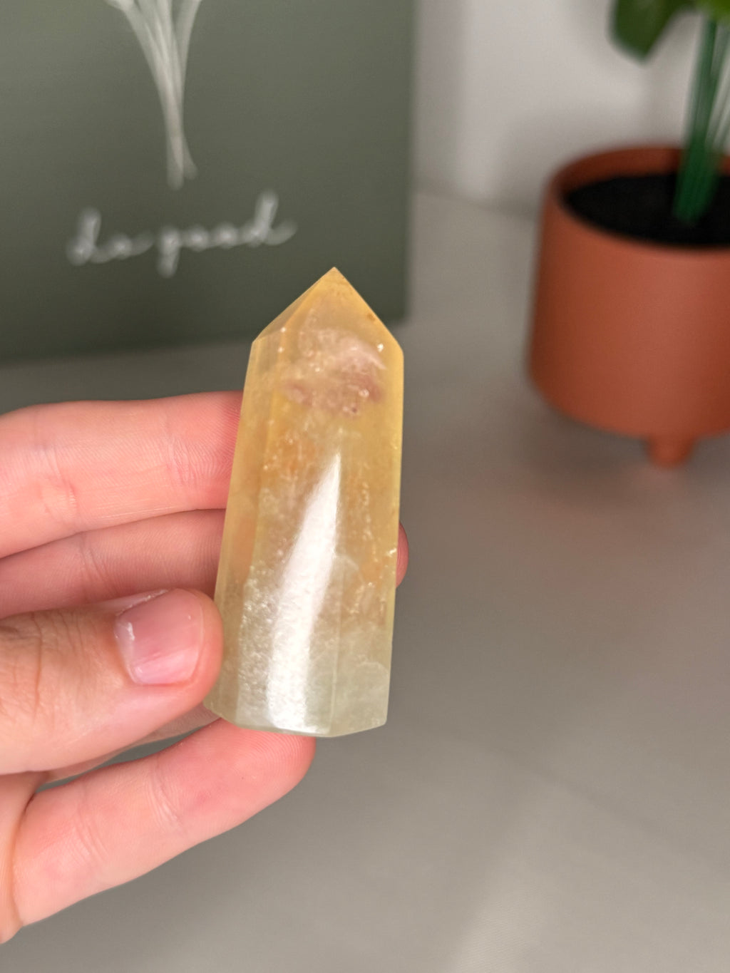 Fluorite tower