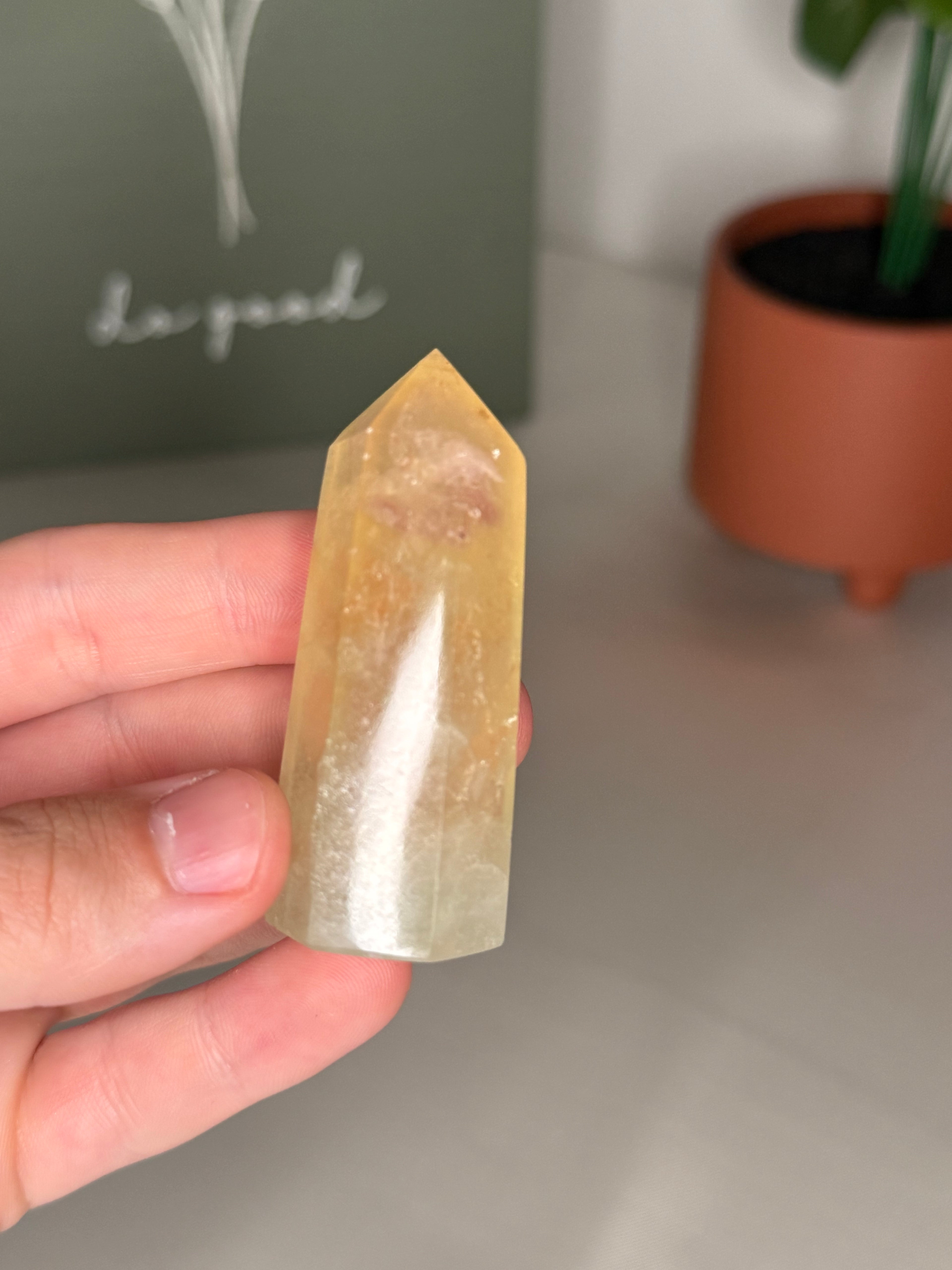 Fluorite tower