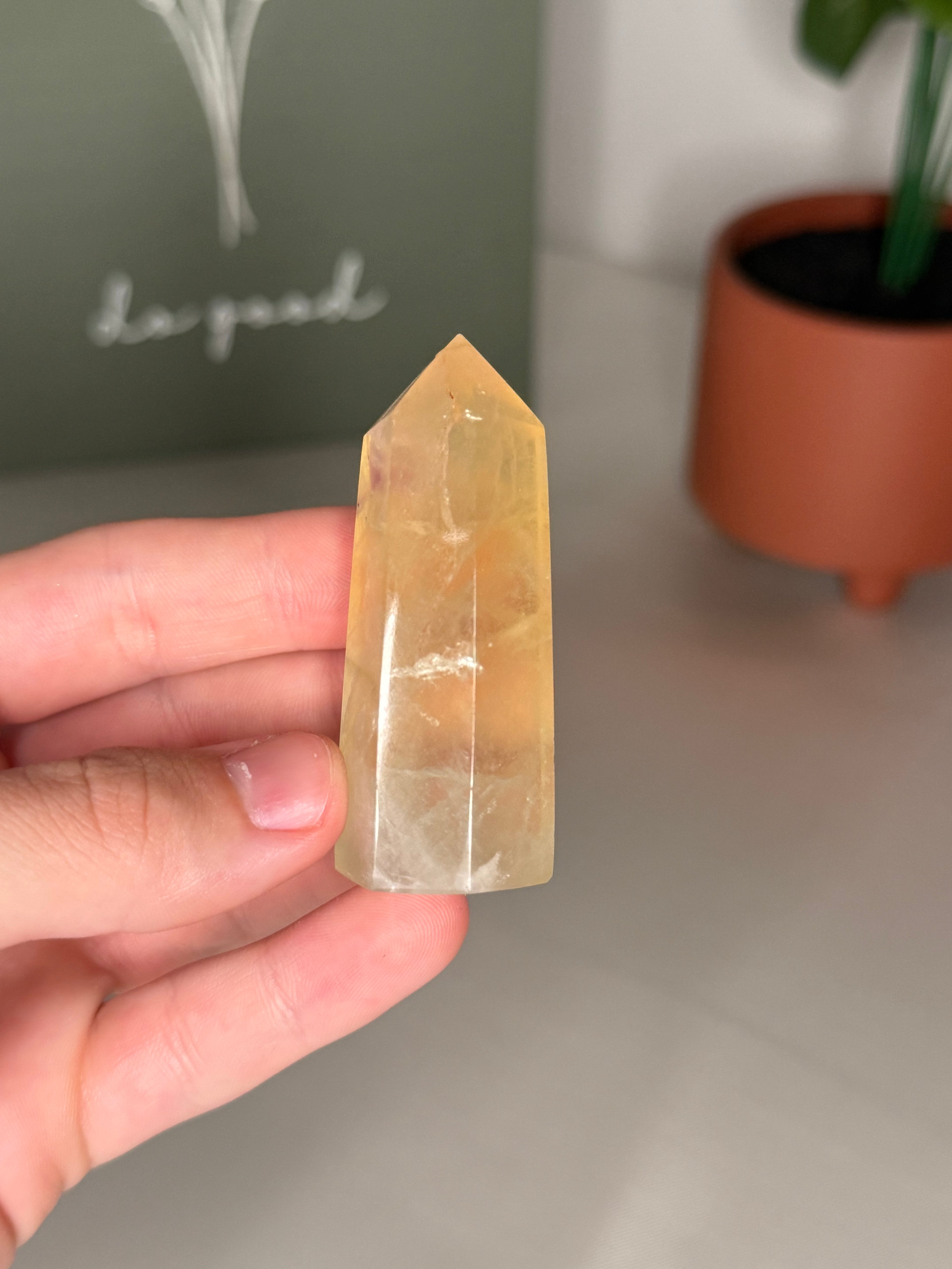 Fluorite tower
