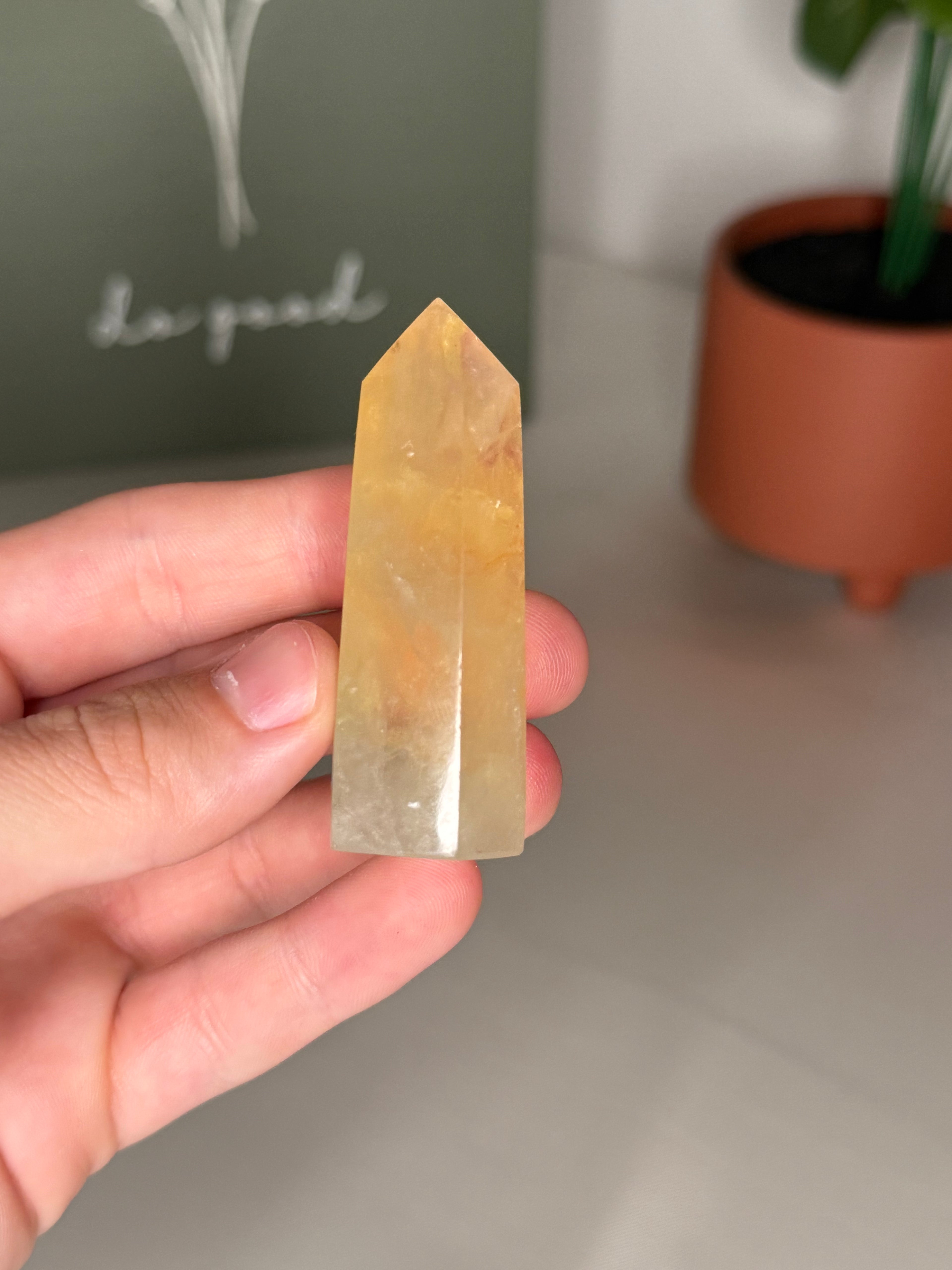 Fluorite tower