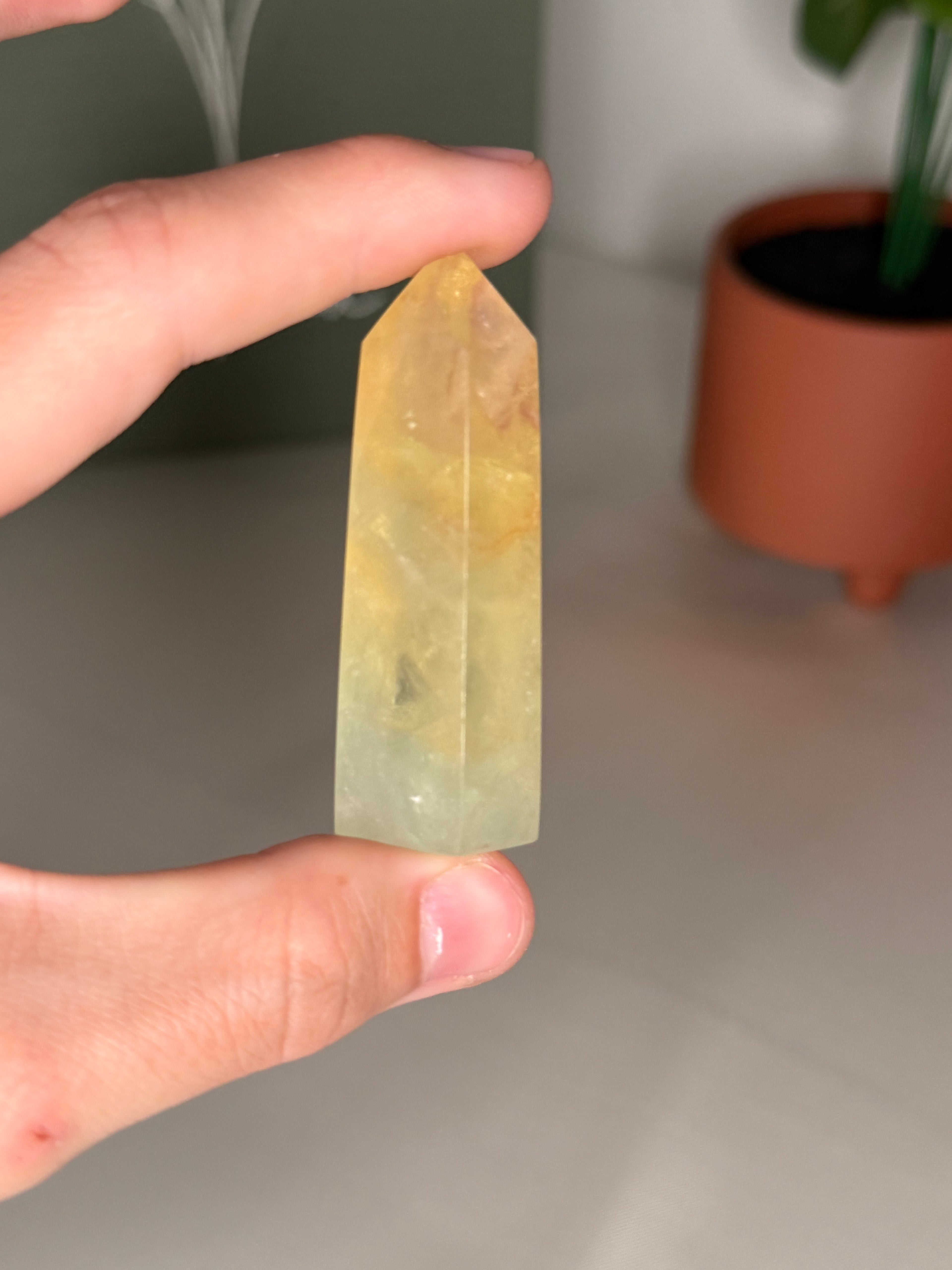 Fluorite tower