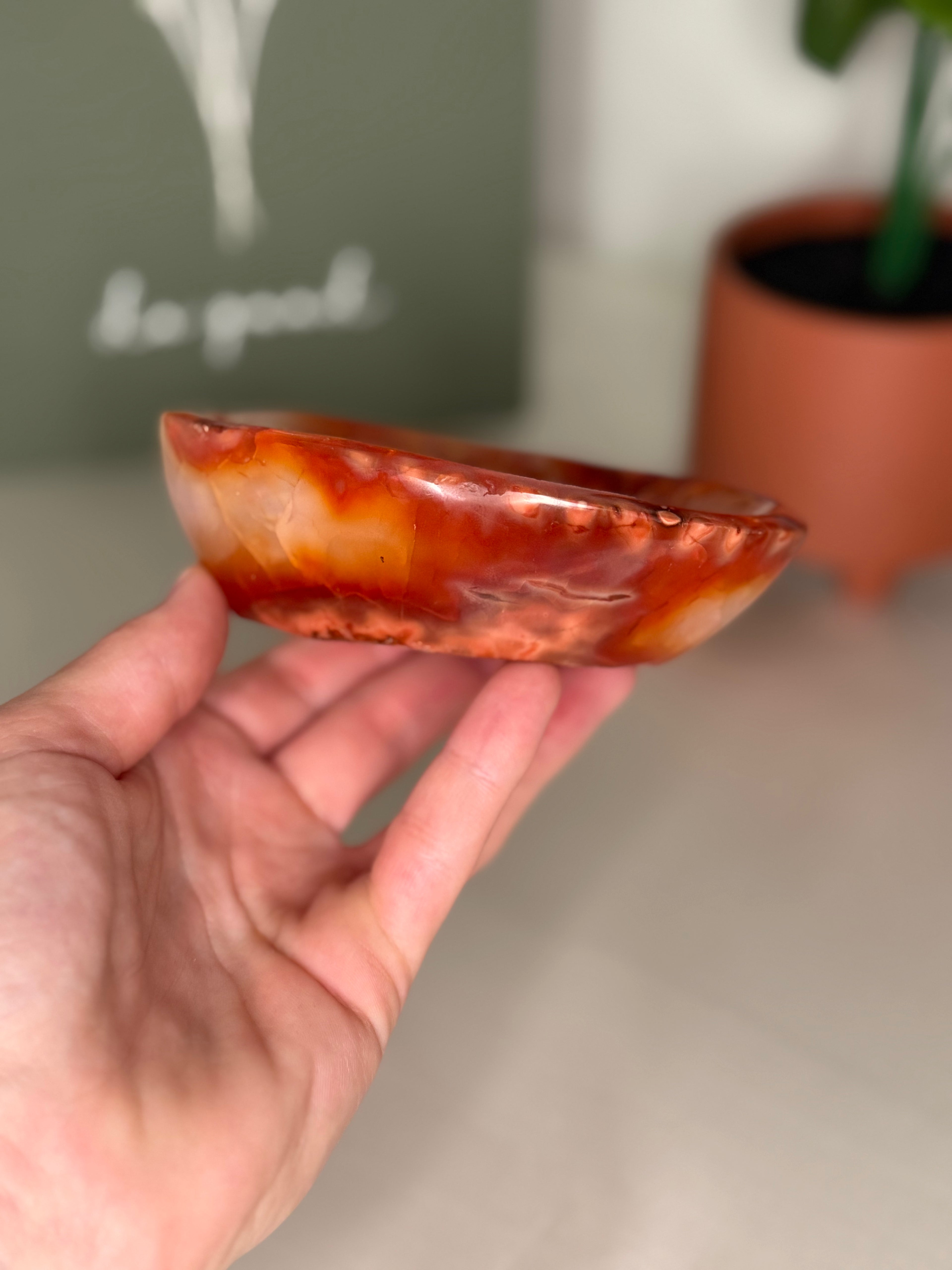 Carnelian bowl