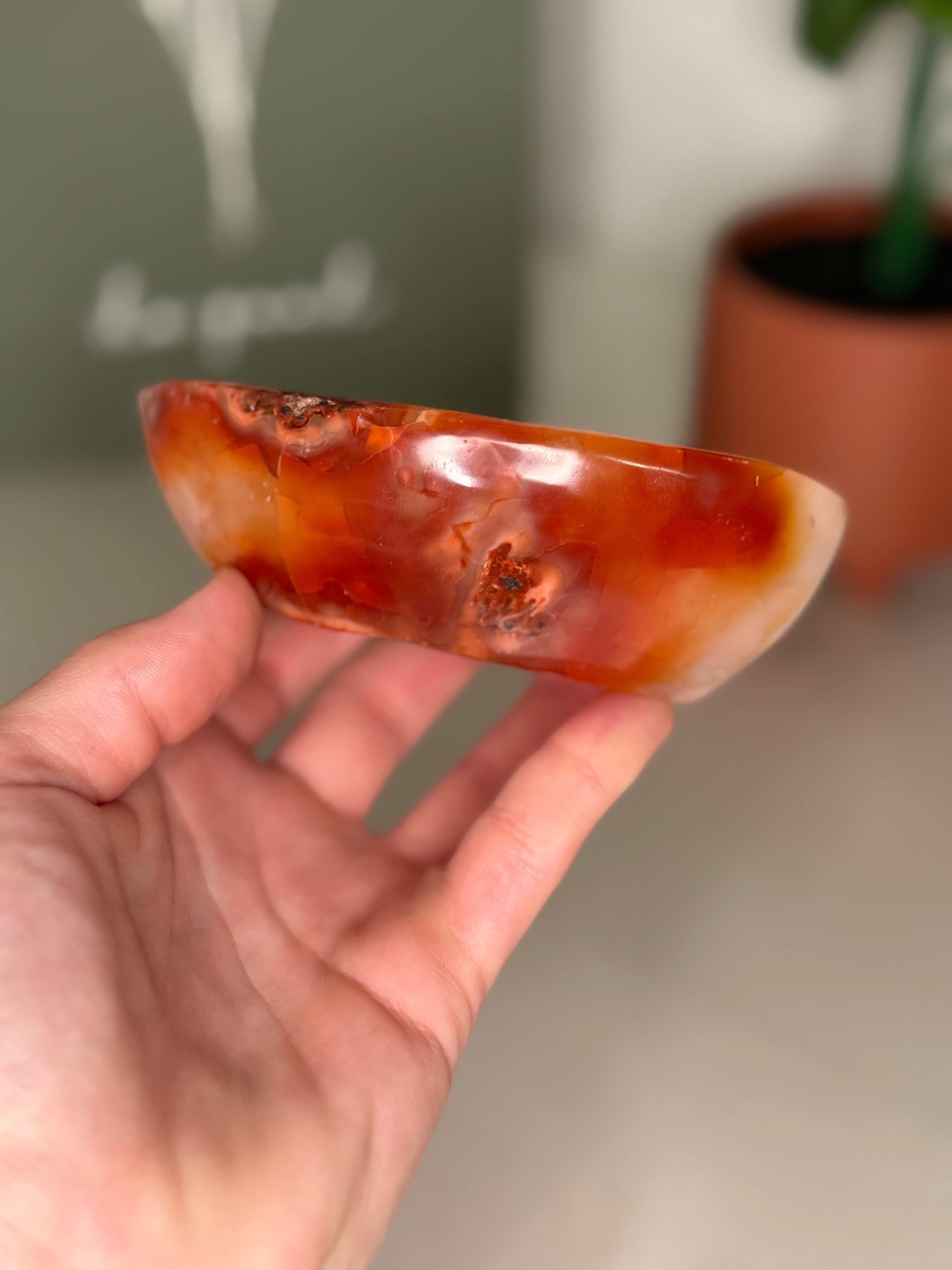 Carnelian bowl