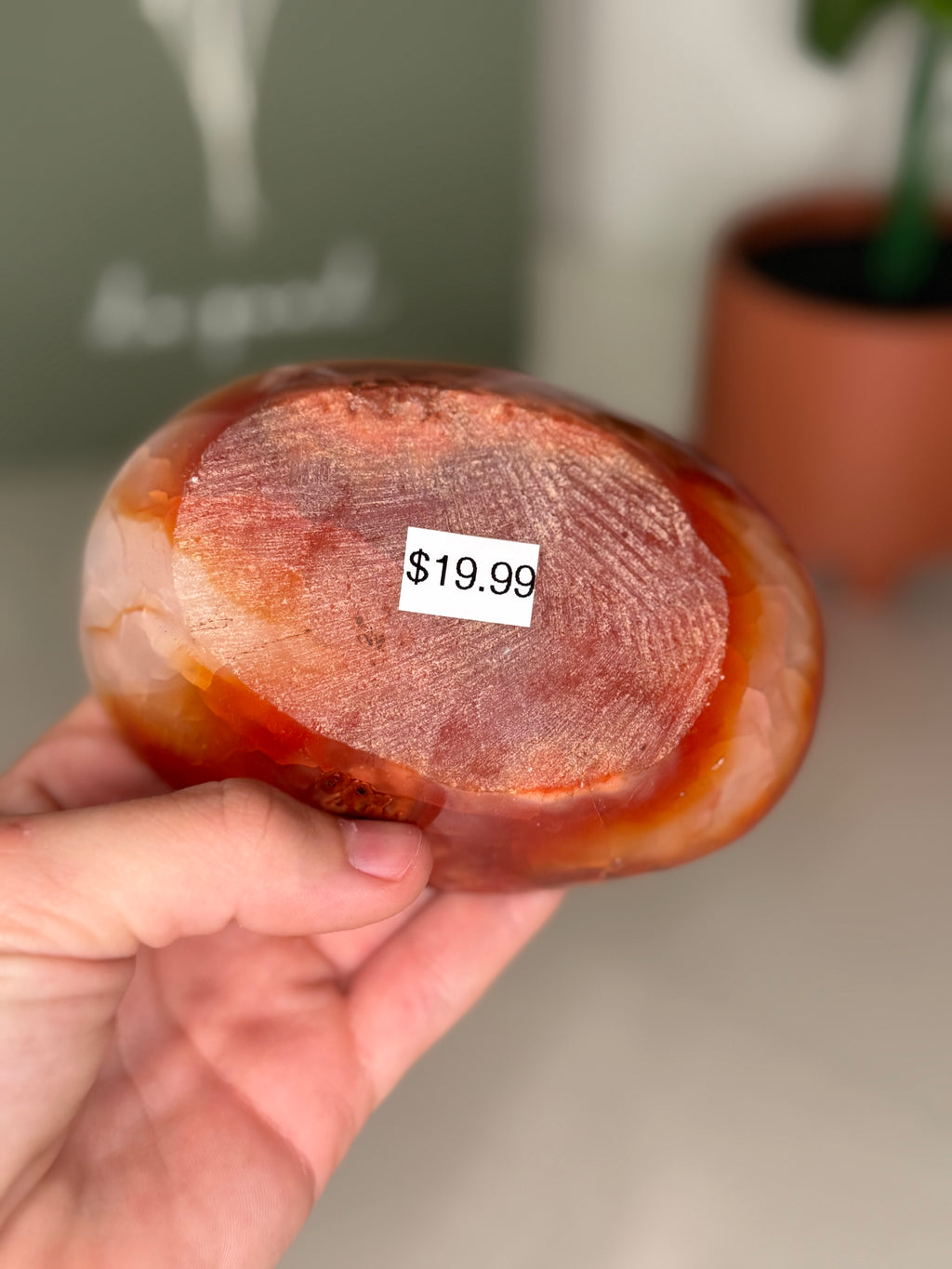 Carnelian bowl