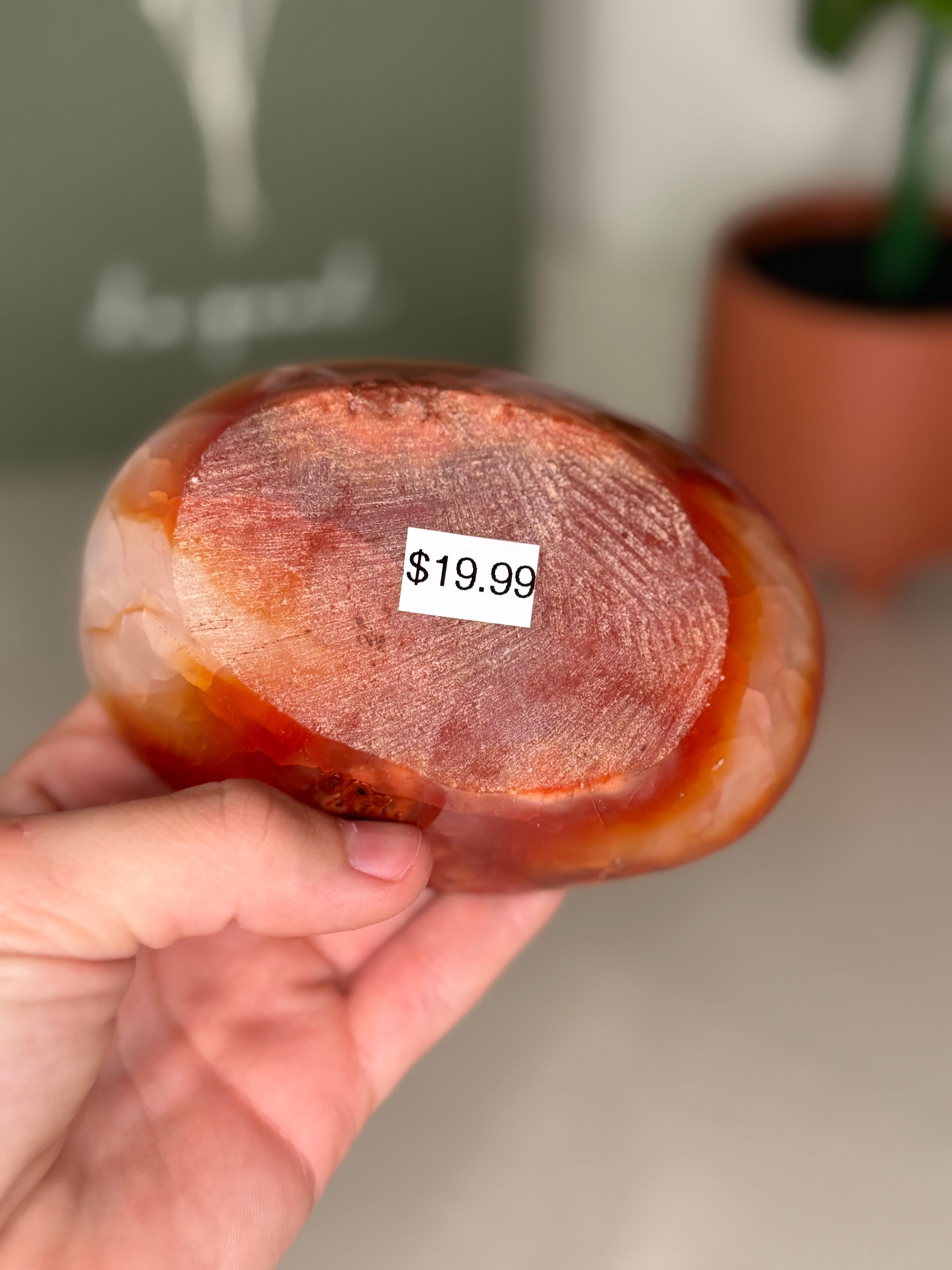 Carnelian bowl
