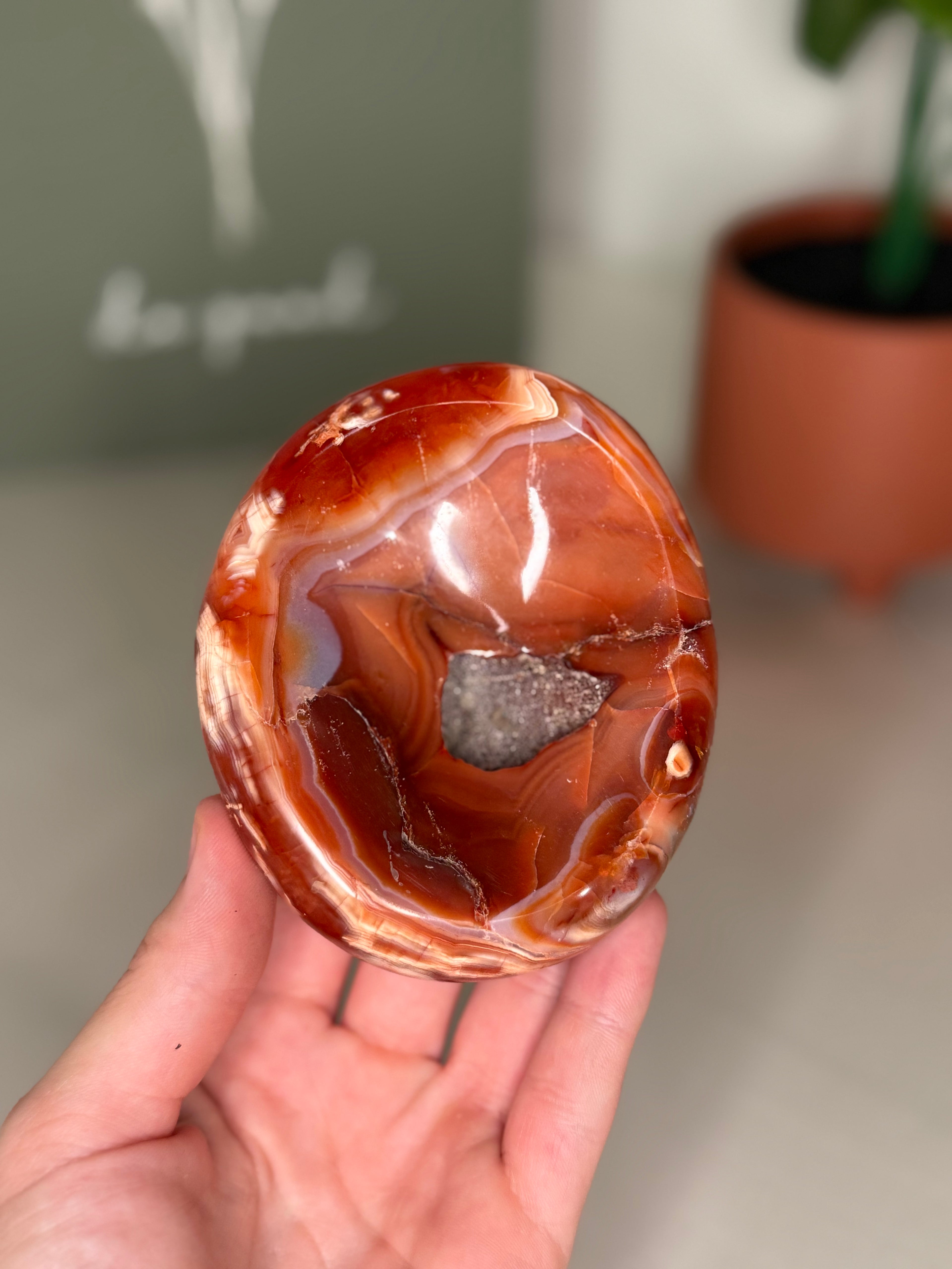 Carnelian bowl