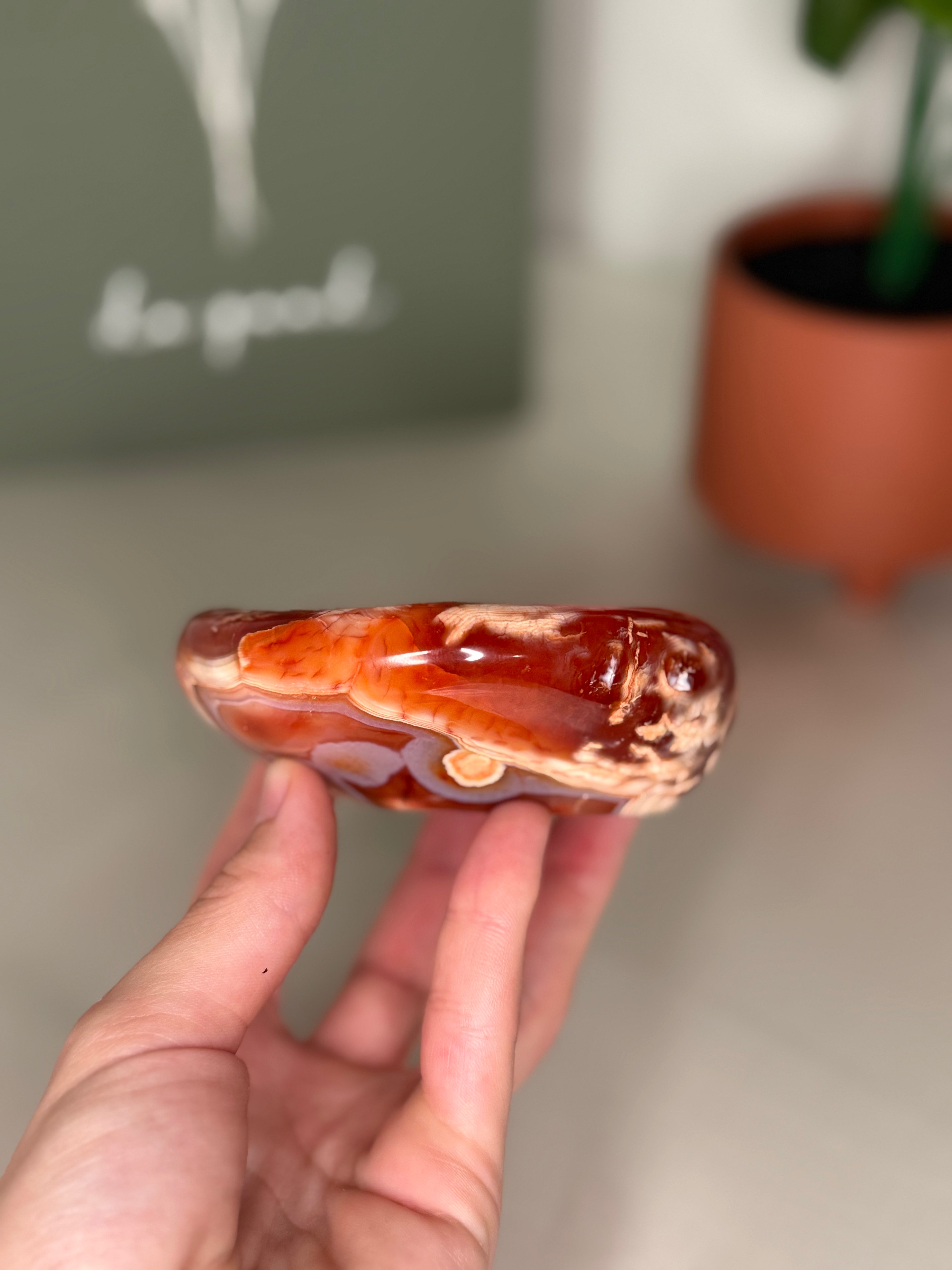 Carnelian bowl