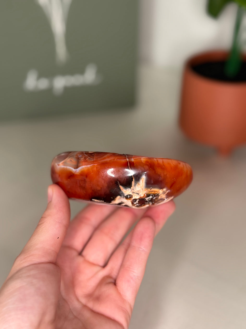 Carnelian bowl