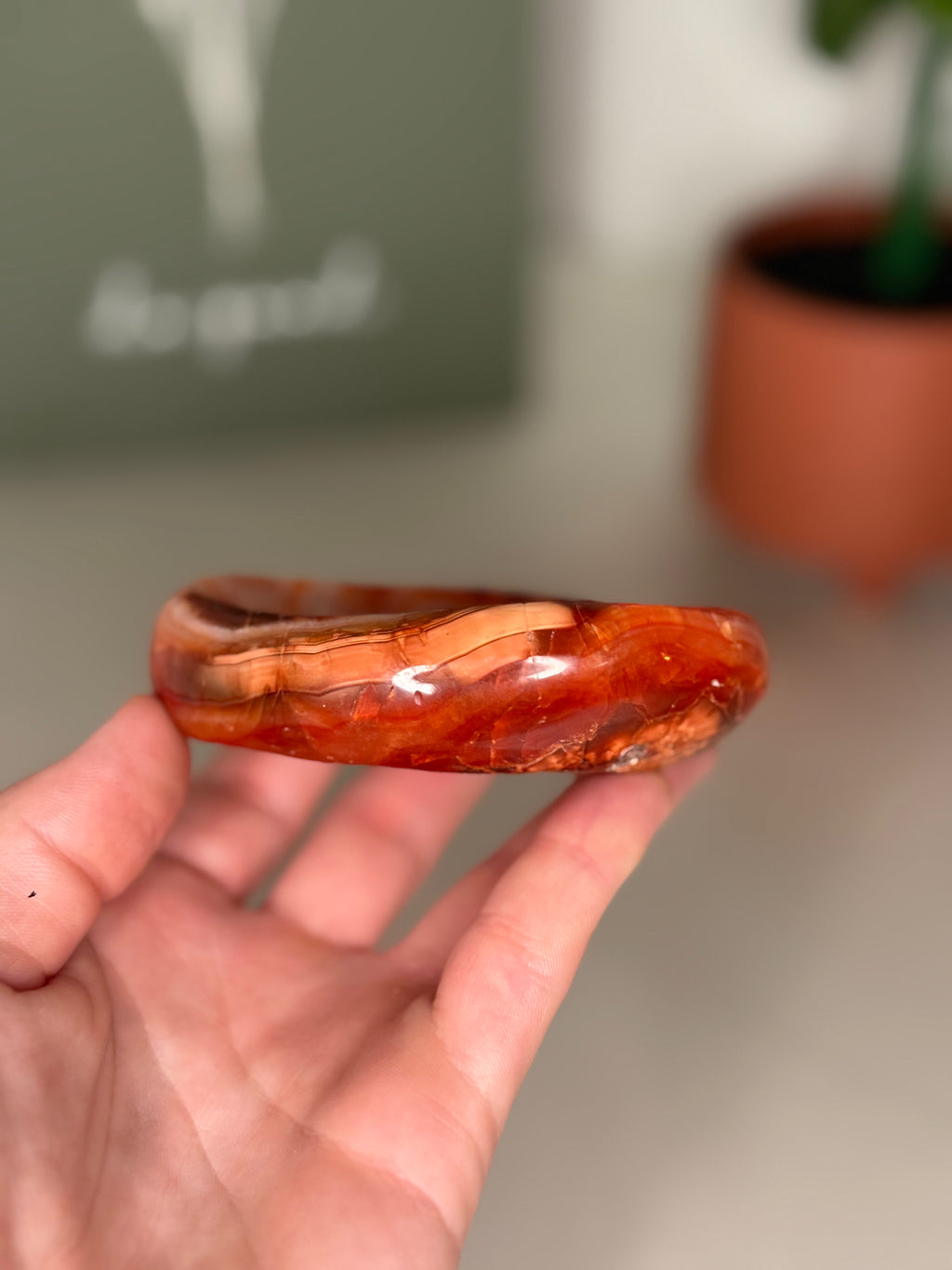 Carnelian bowl