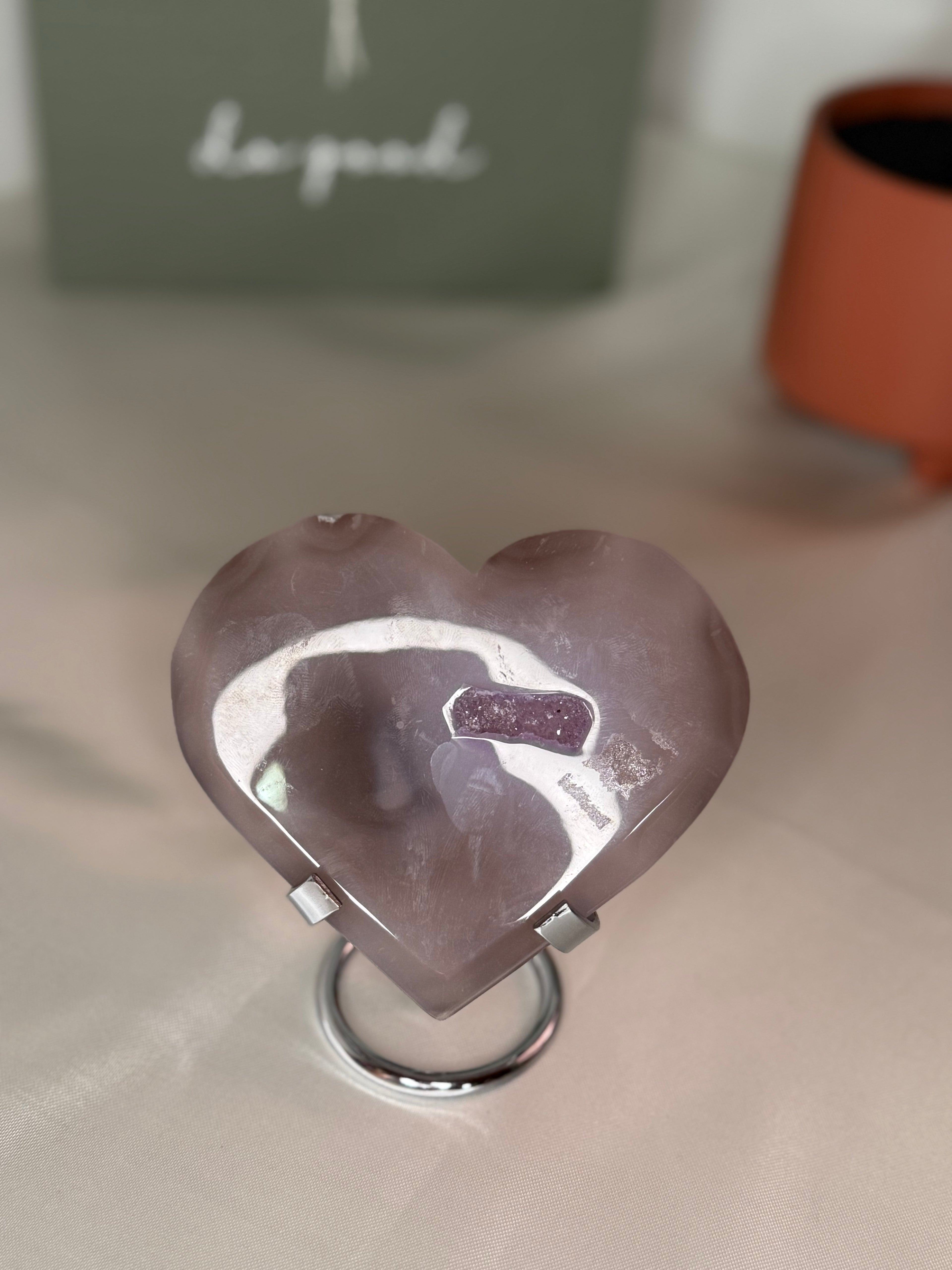 Agate heart