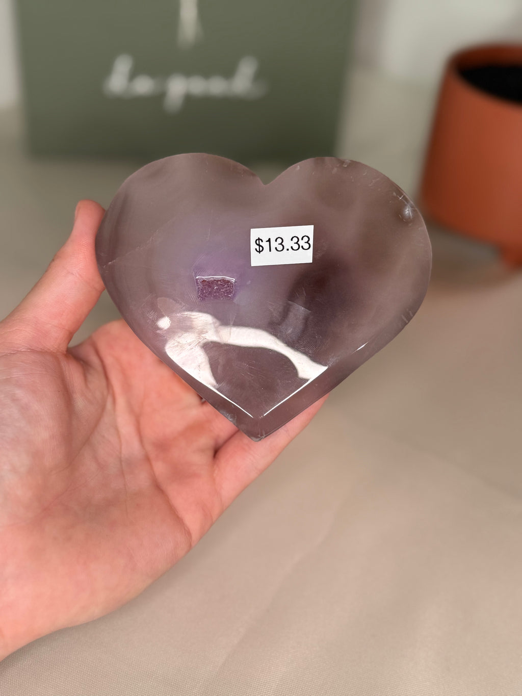 Agate heart