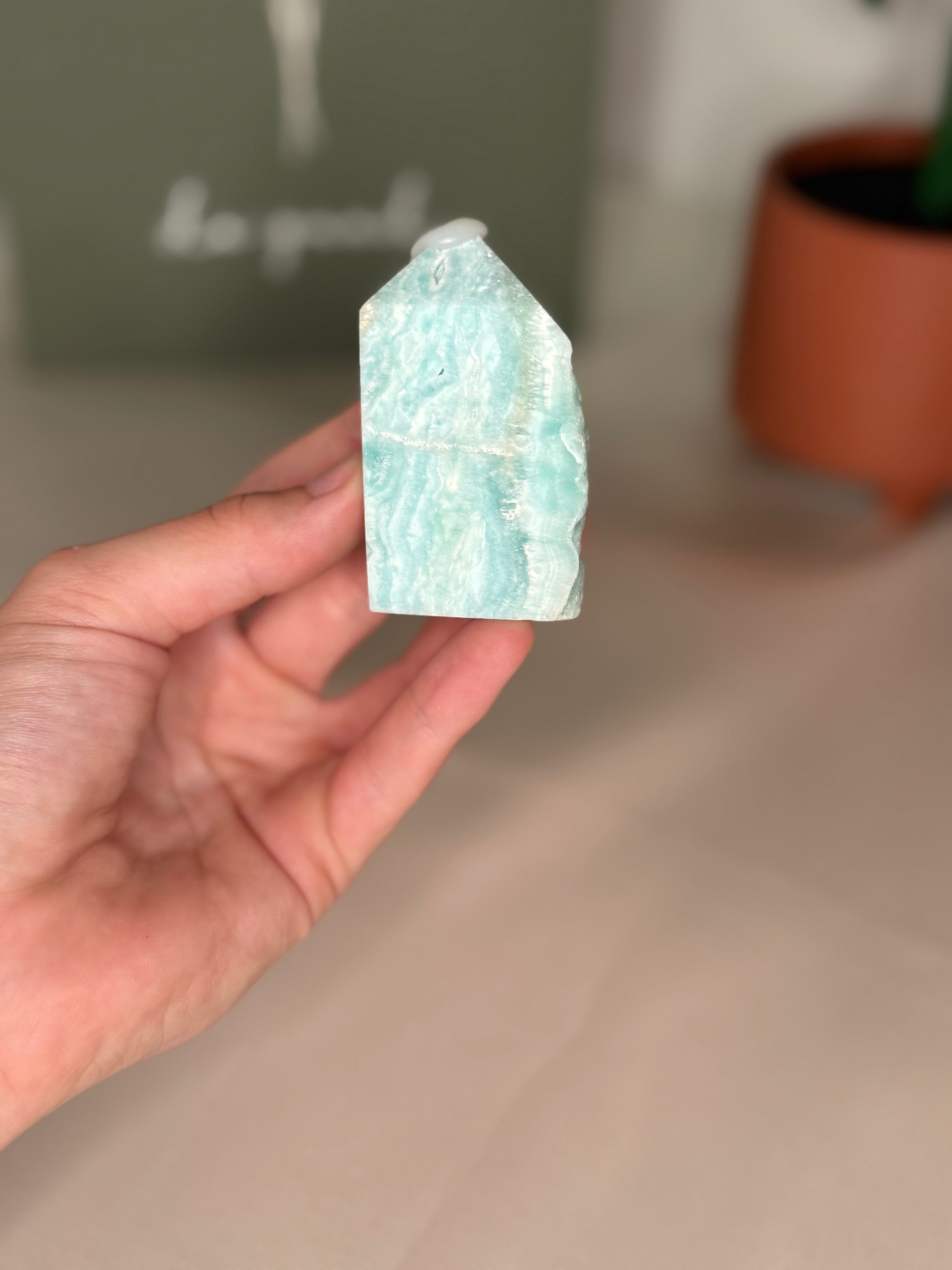 Hemimorphite tower