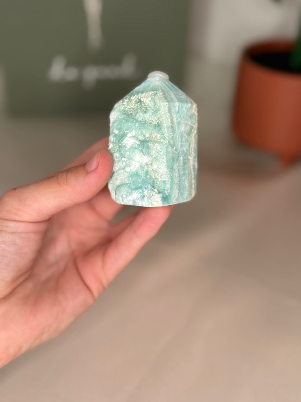 Hemimorphite tower