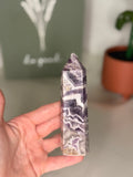 Chevron amethyst tower