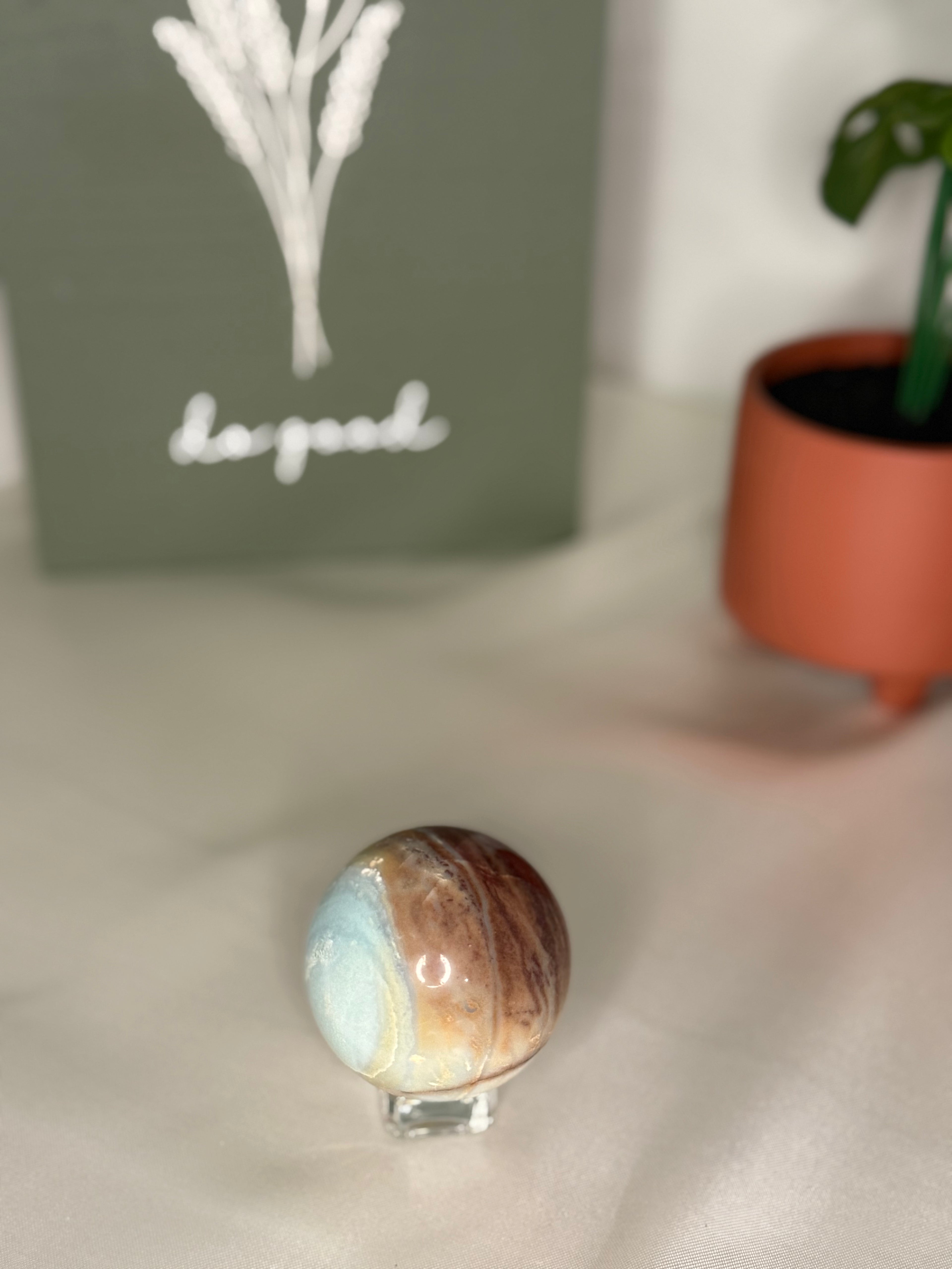 Caribbean calcite sphere