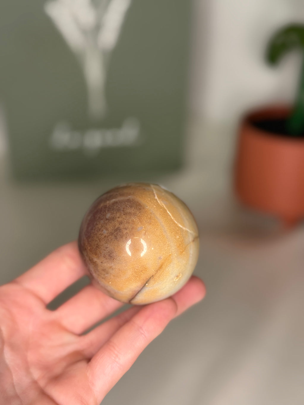Caribbean calcite sphere