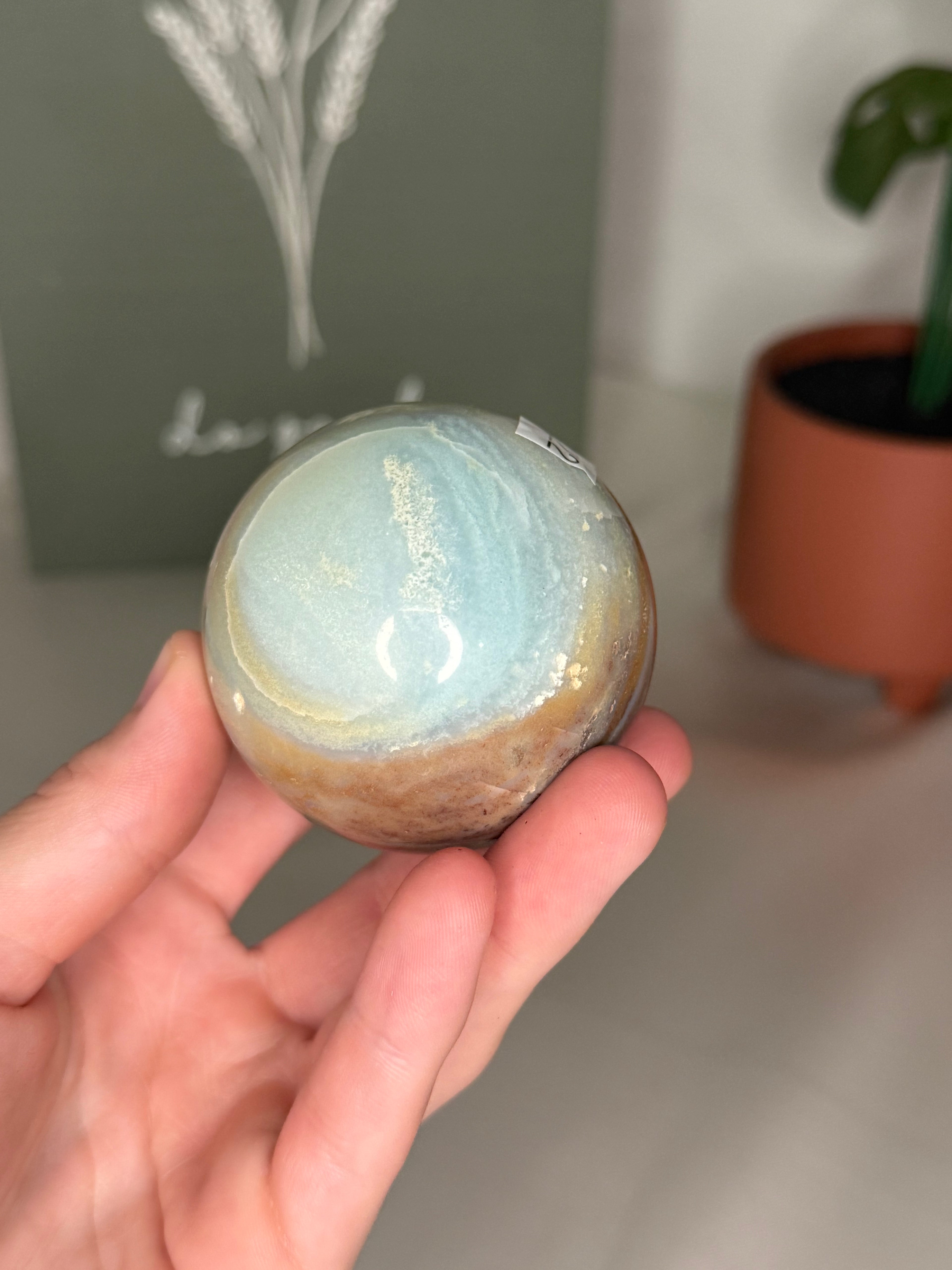 Caribbean calcite sphere