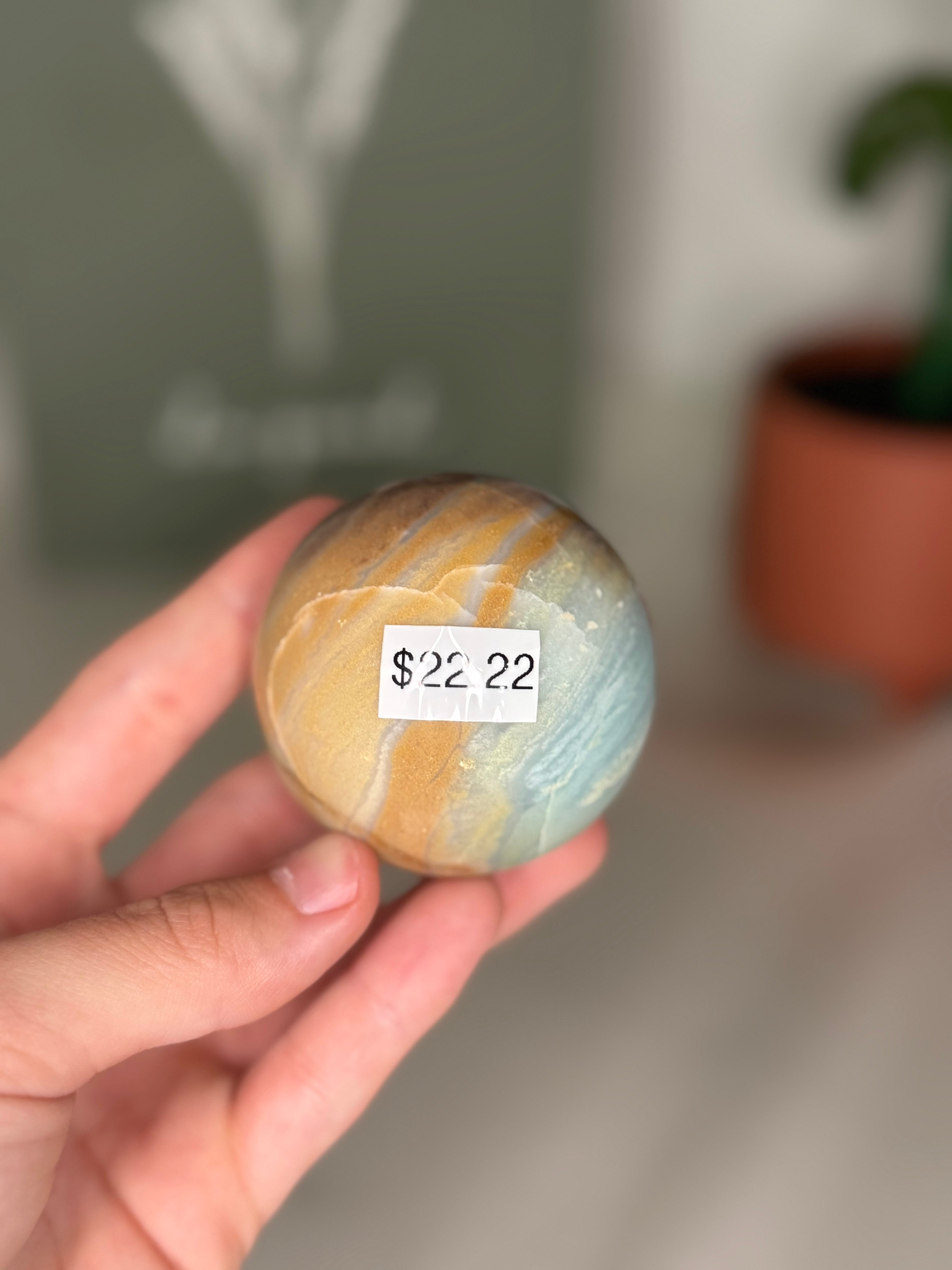 Caribbean calcite sphere
