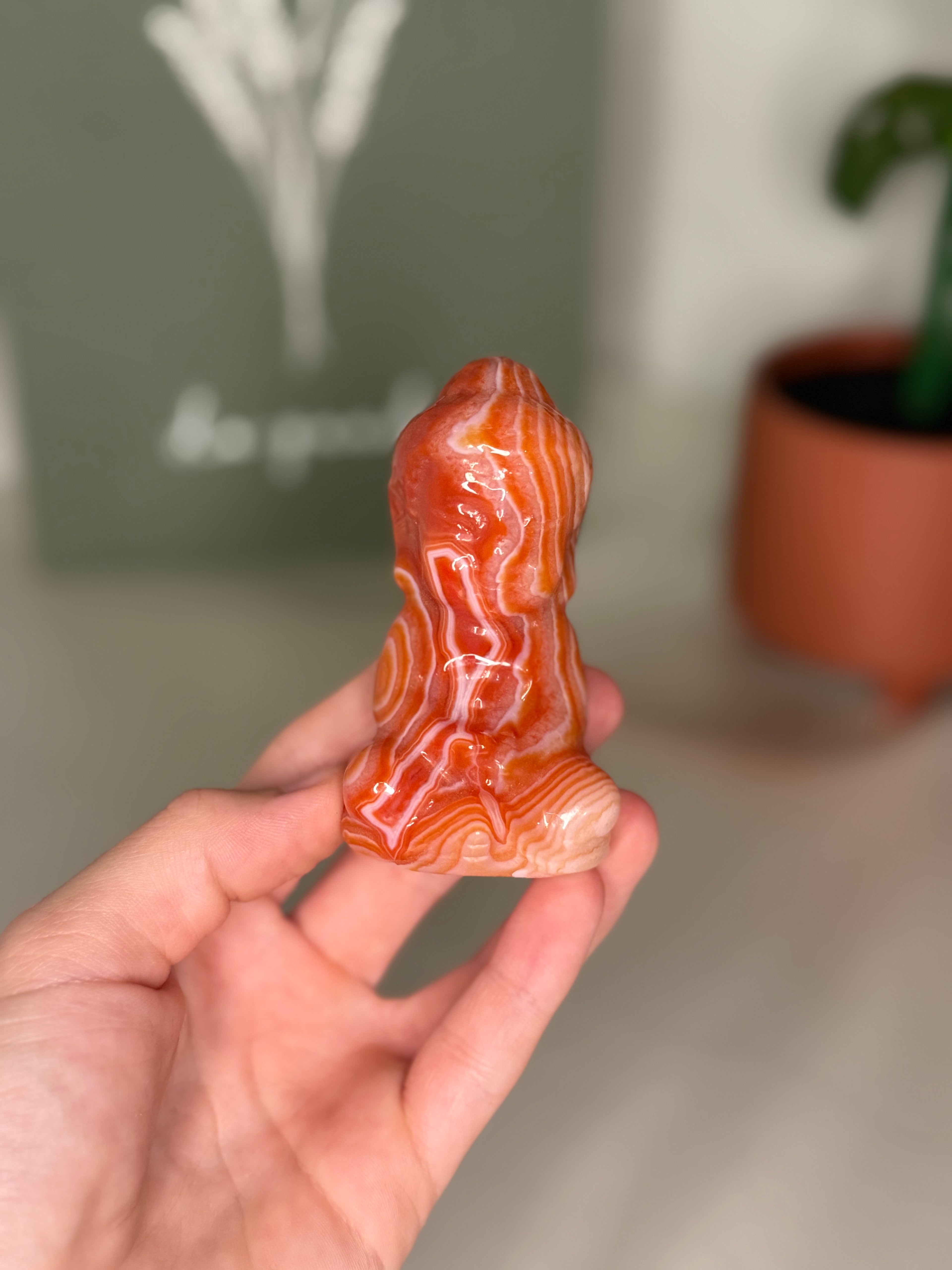 Carnelian buddah