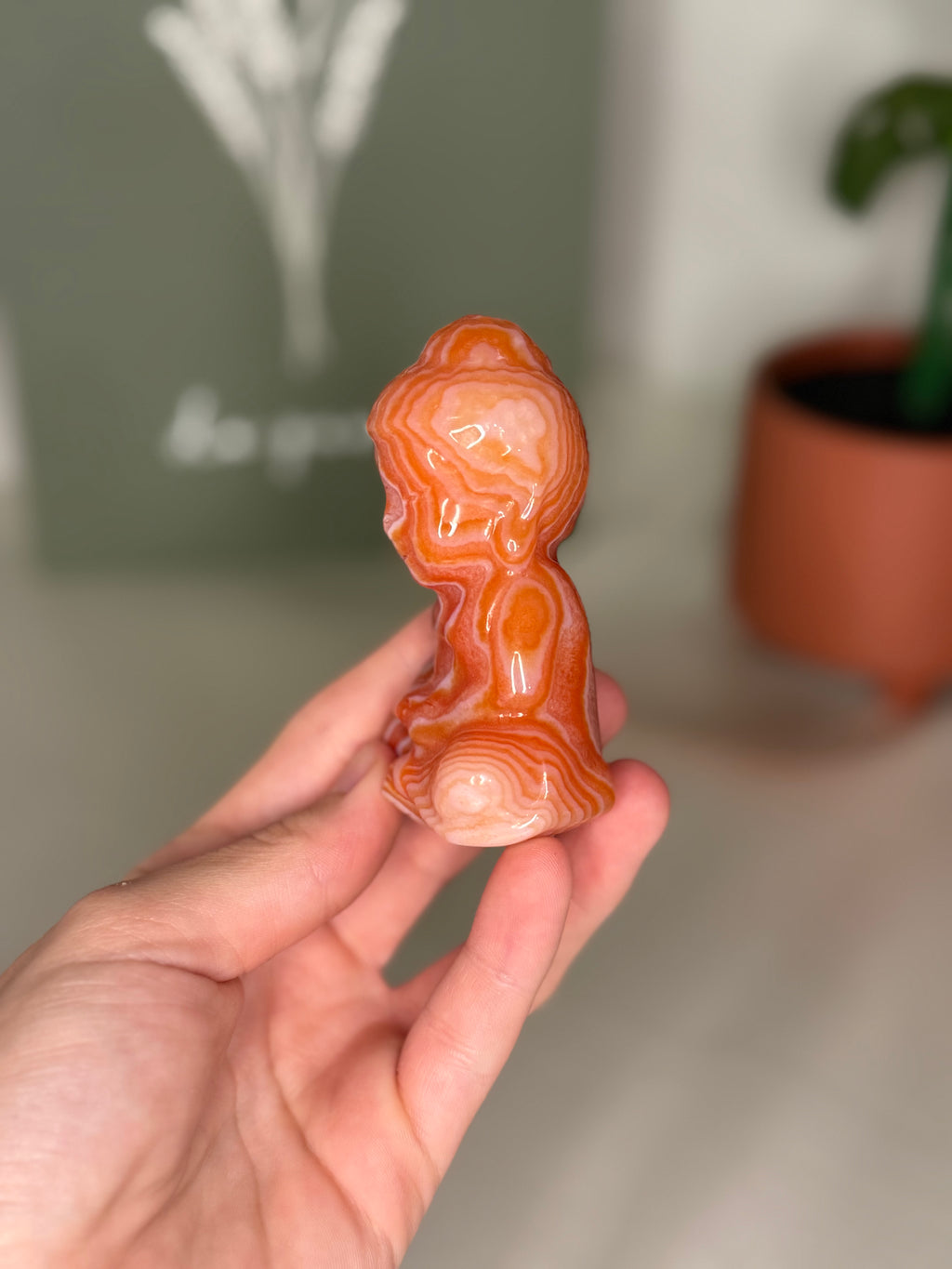 Carnelian buddah