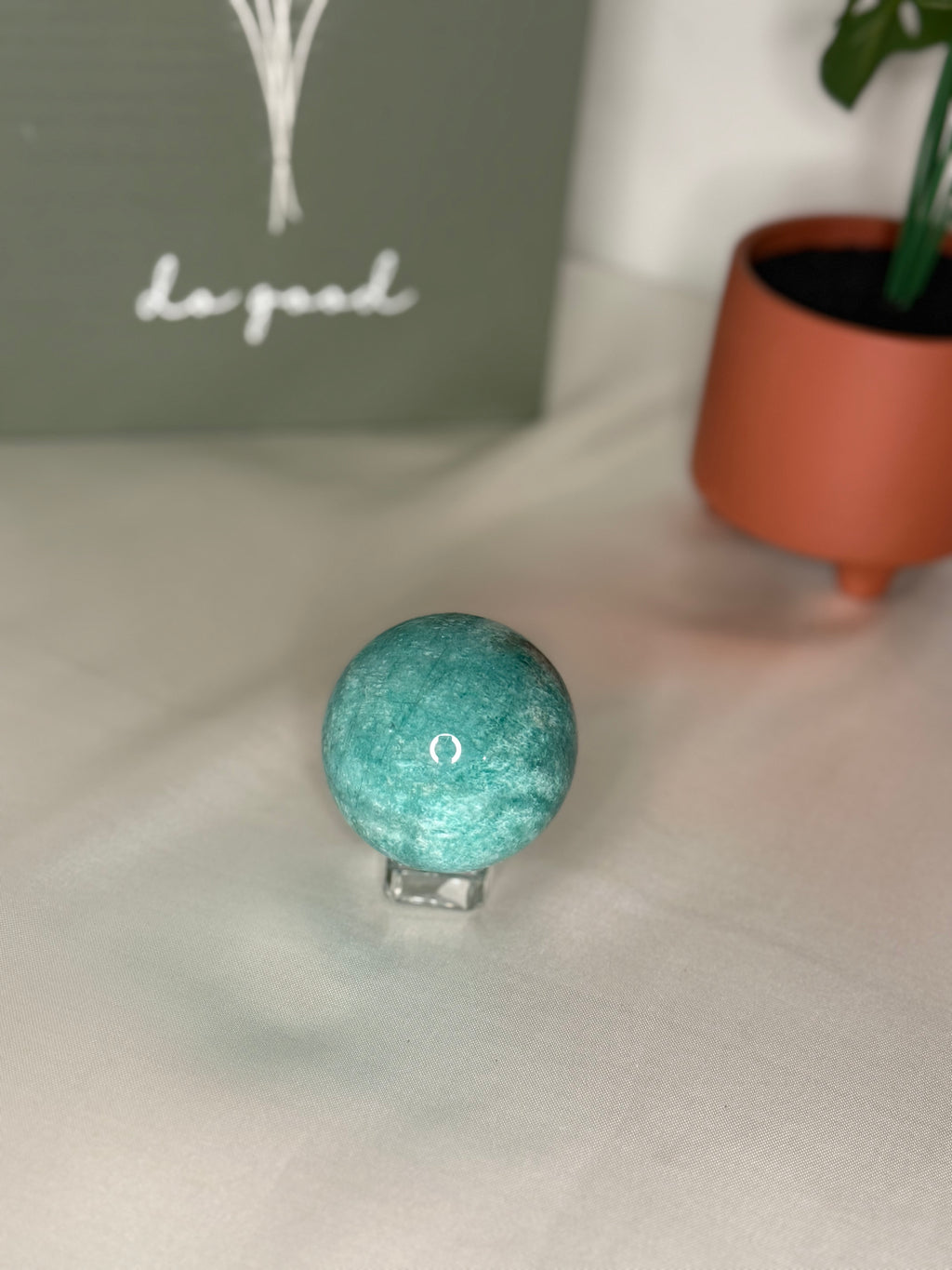 Amazonite sphere