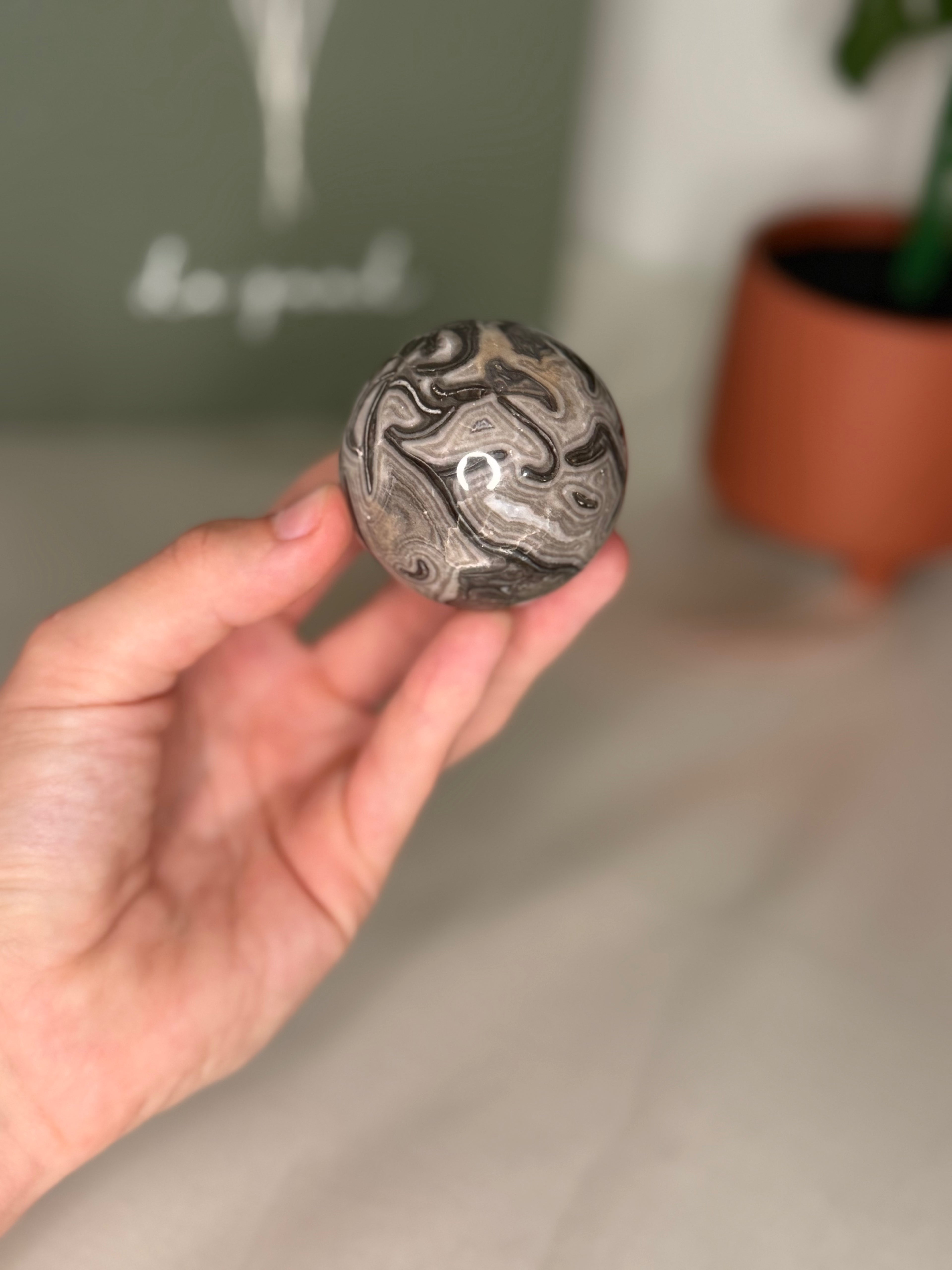 Picasso jasper sphere