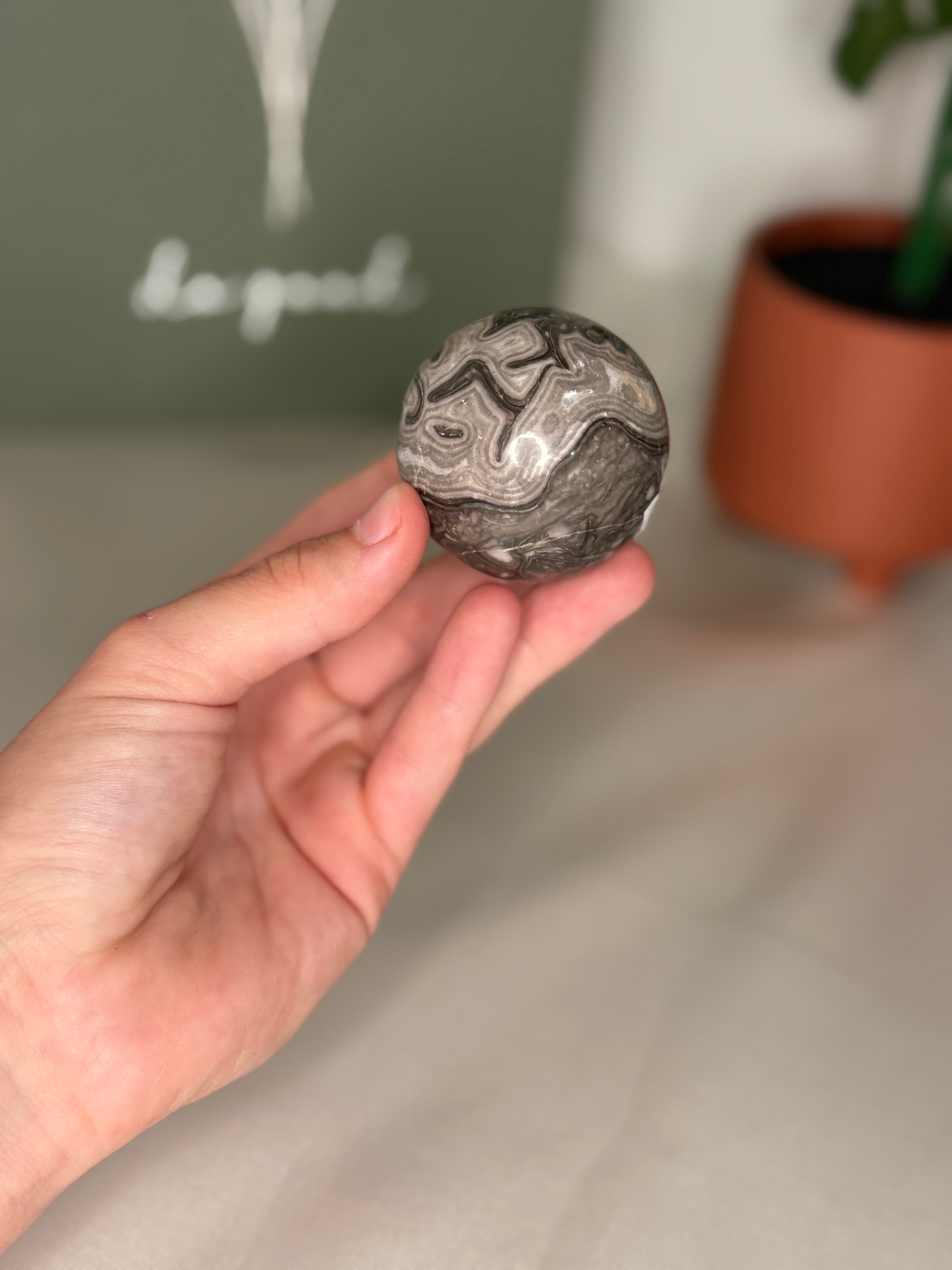 Picasso jasper sphere